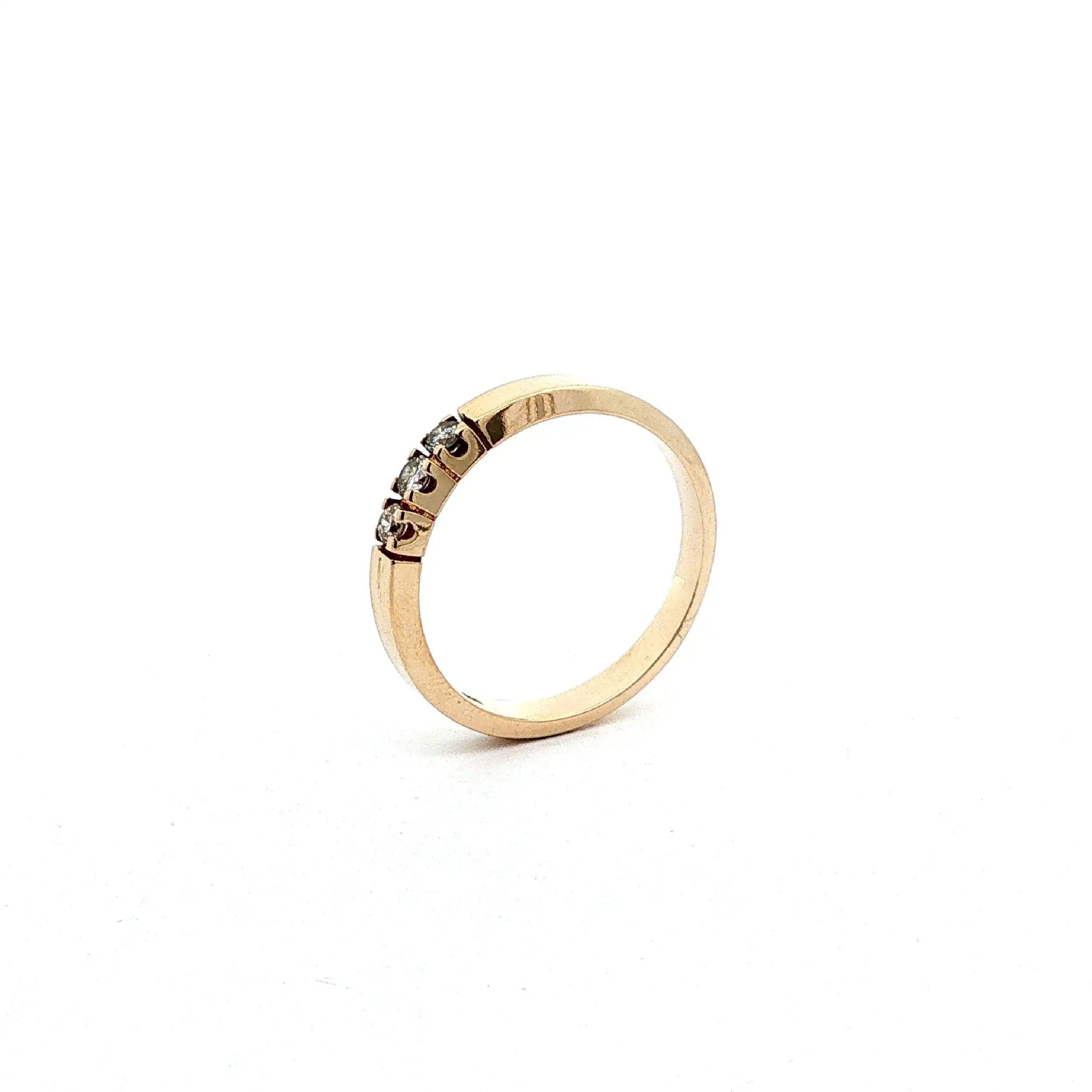 Ring Gelbgold mit Brillanten