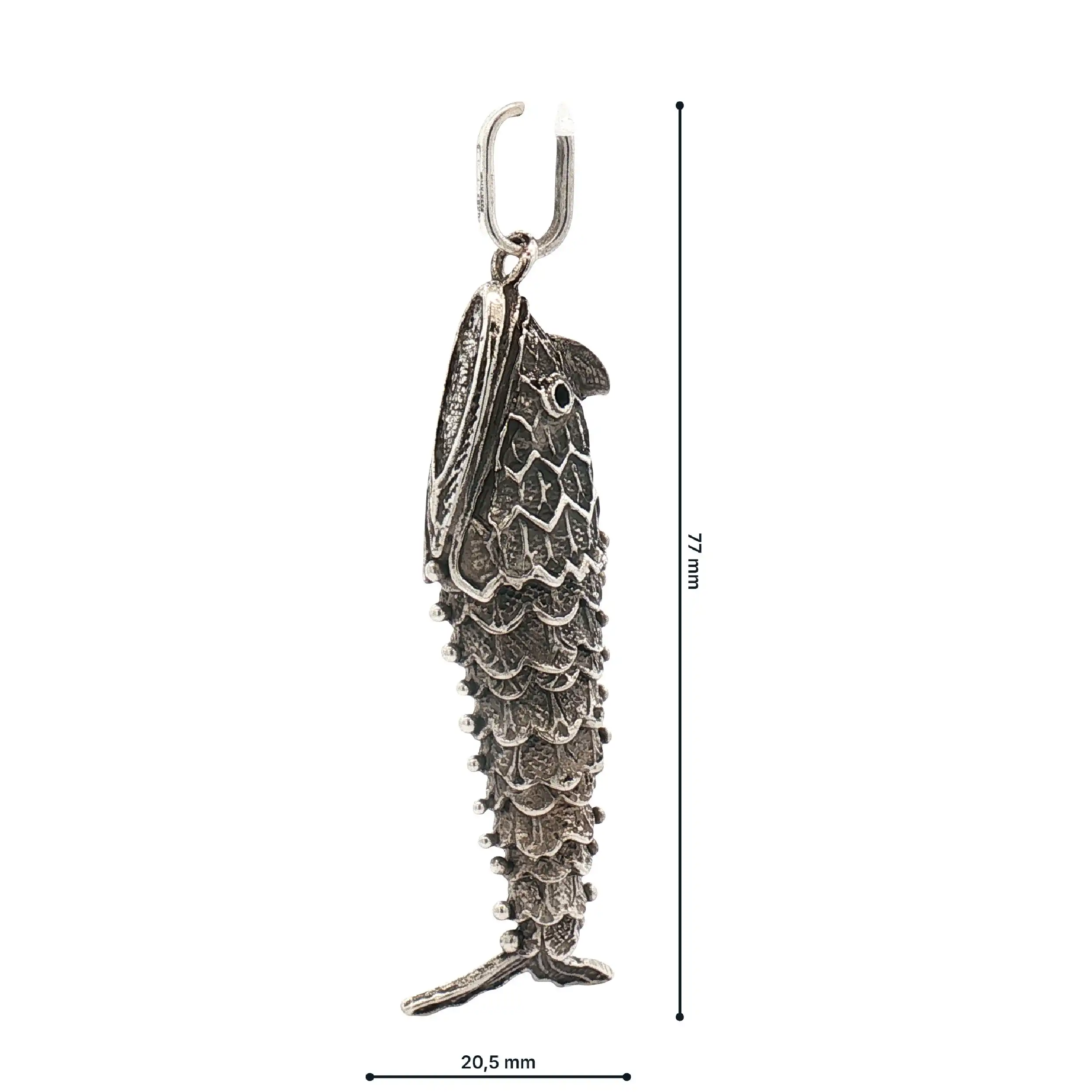 Anhänger Silber Fisch