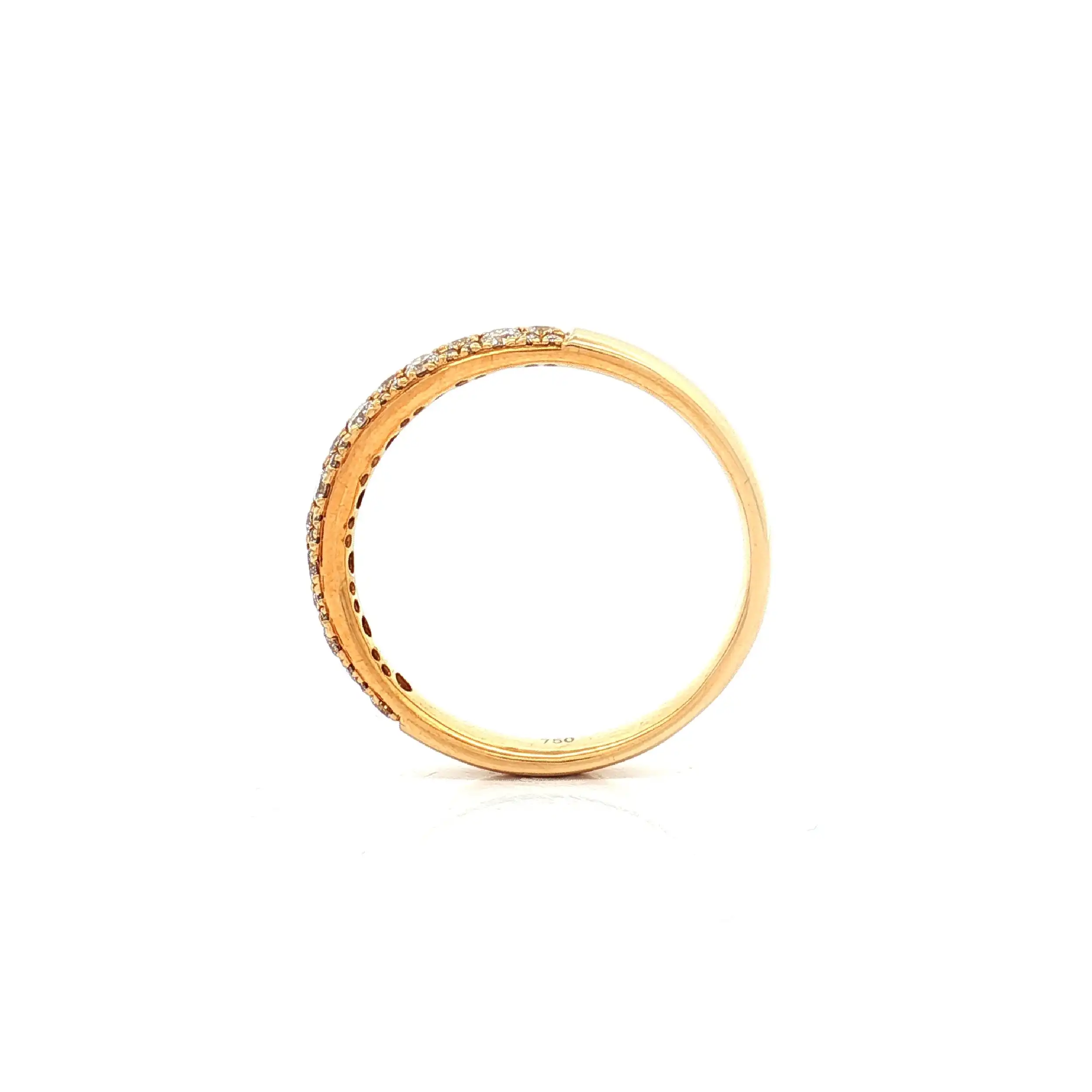 Ring Gelbgold mit Brillanten
