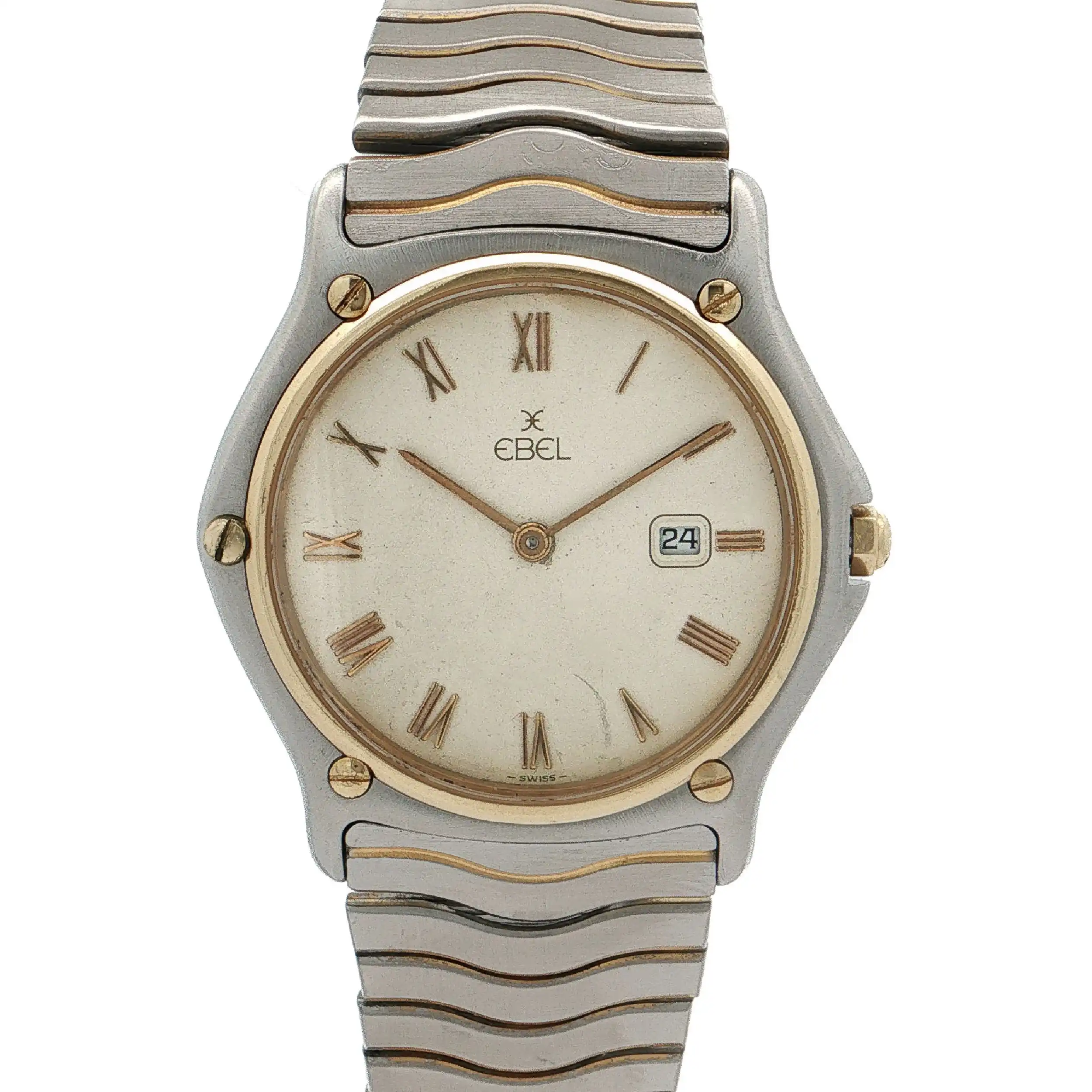 Herrenuhr Ebel Classic Wave Stahl/Gold Ref.184903 Herrenuhr Ebel Classic Wave Stahl/Gold Ref.184903