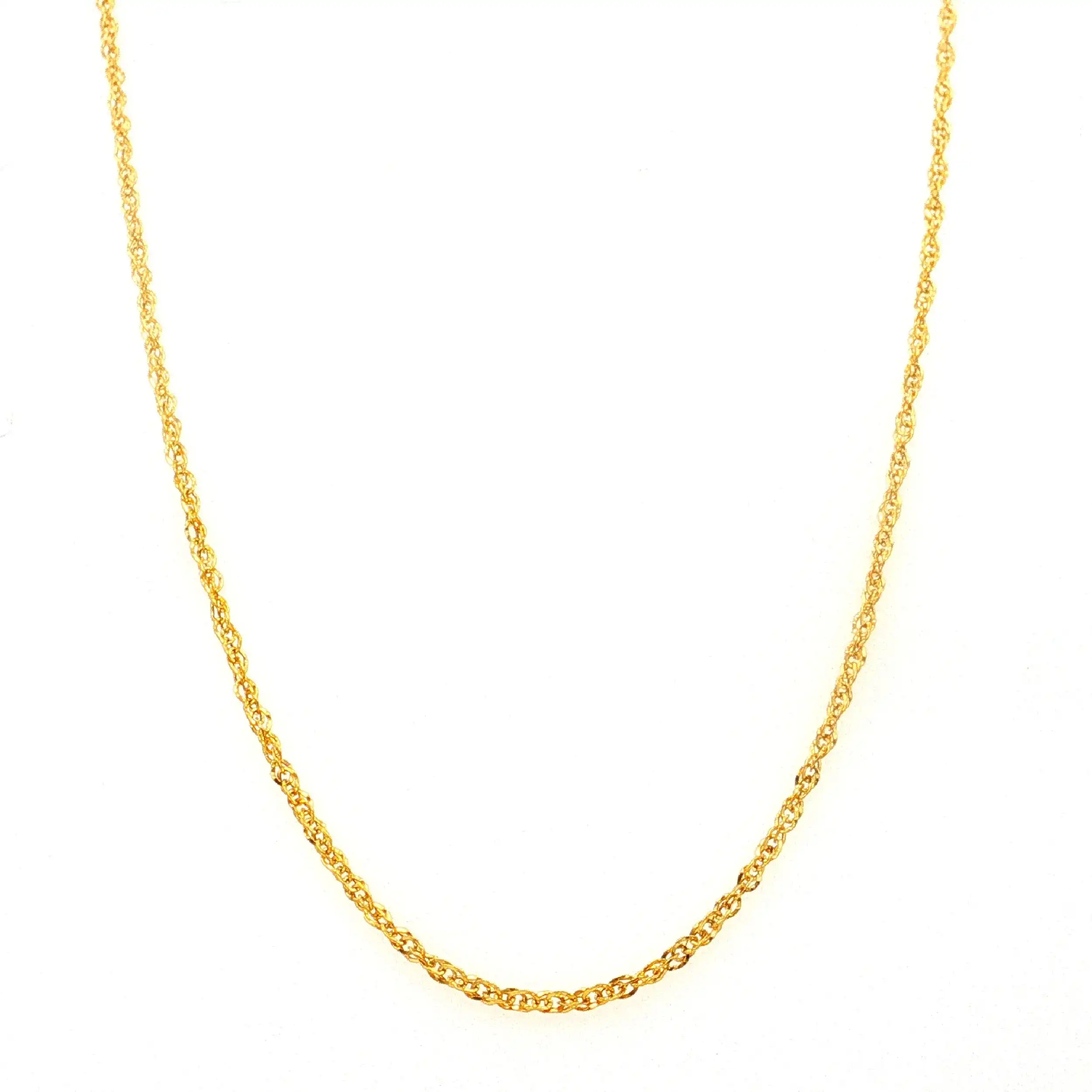 Singapurkette Gelbgold Singapurkette Gelbgold