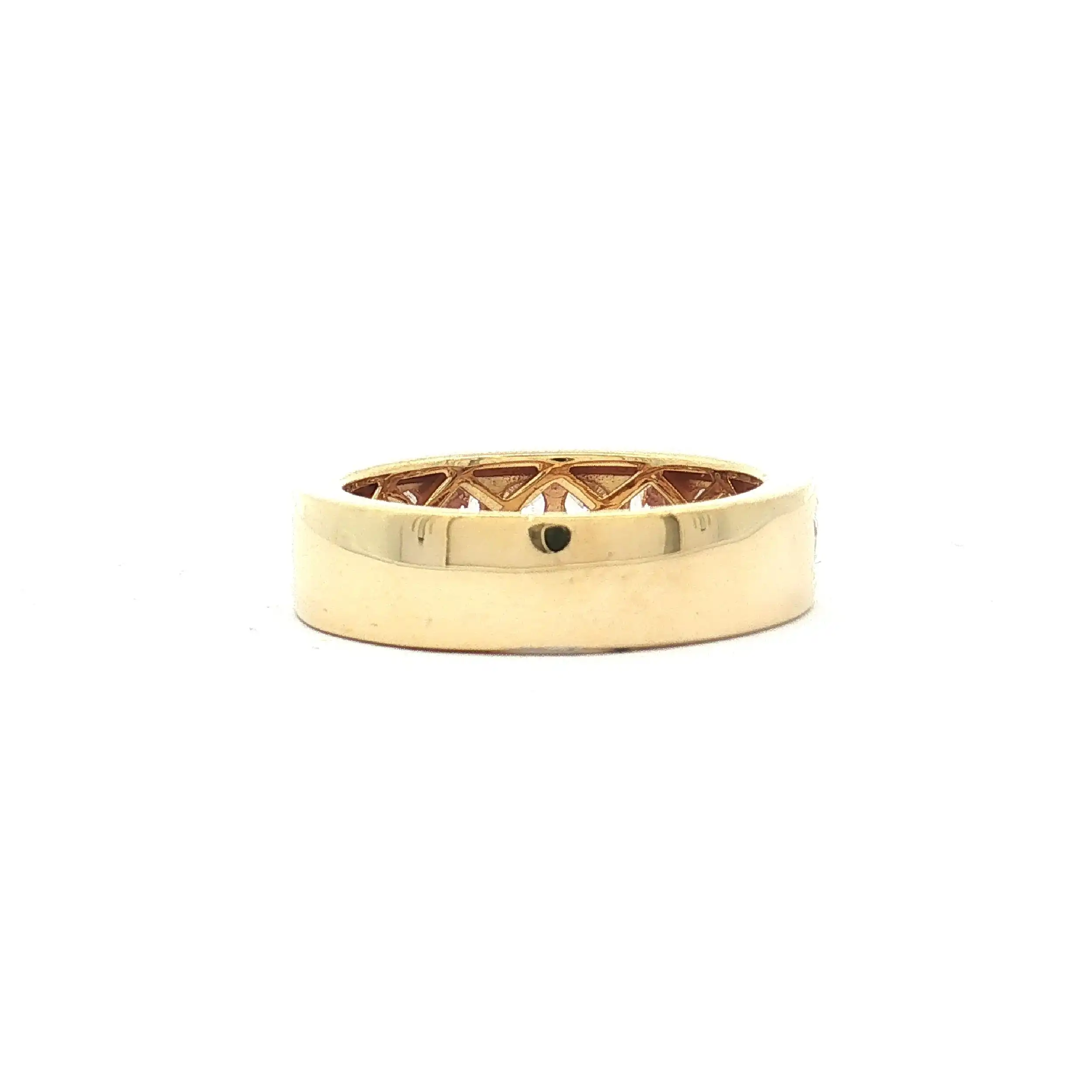 Ring Silber vergoldet mit Zirkonia