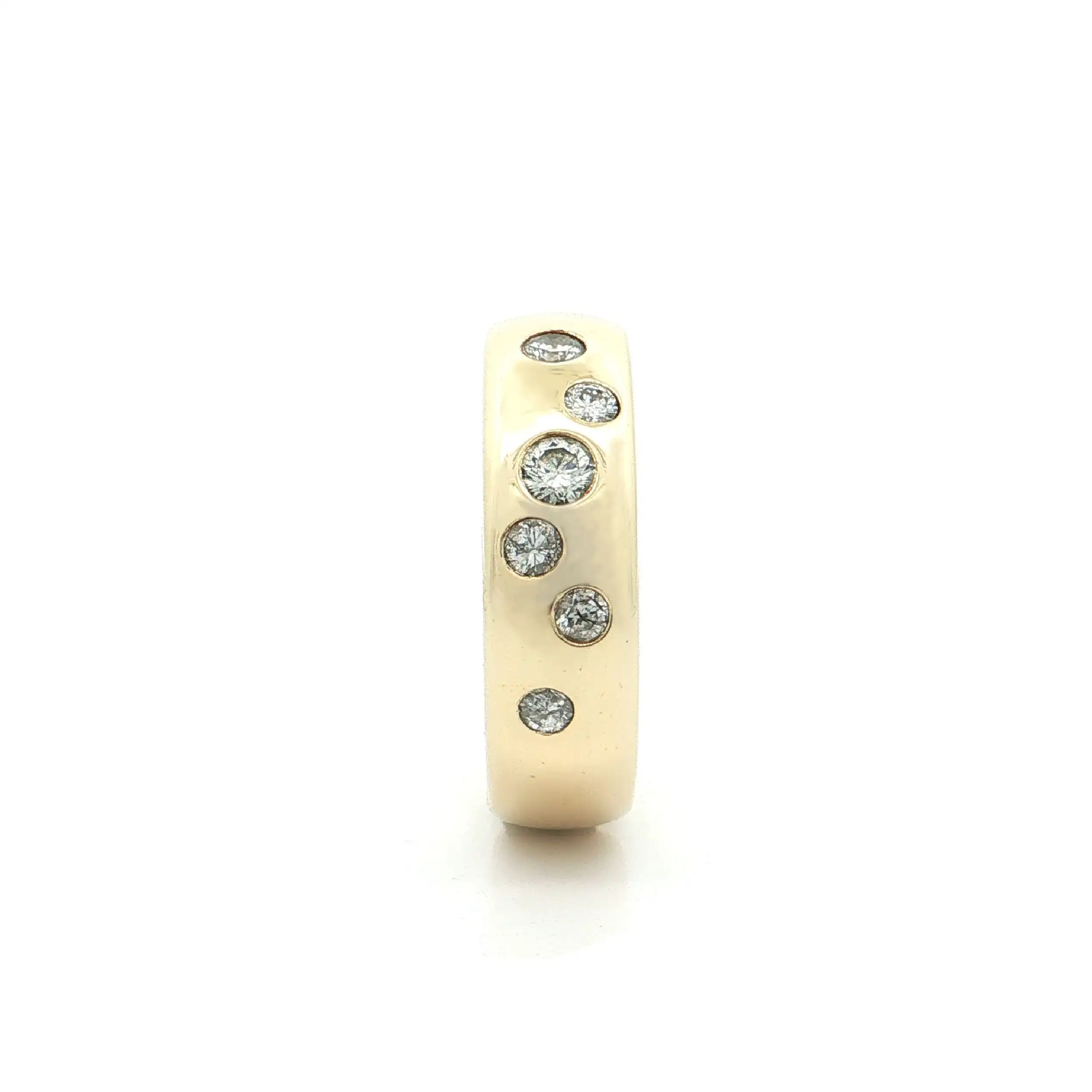 Ring Gelbgold mit Brillanten Ring Gelbgold mit Brillanten