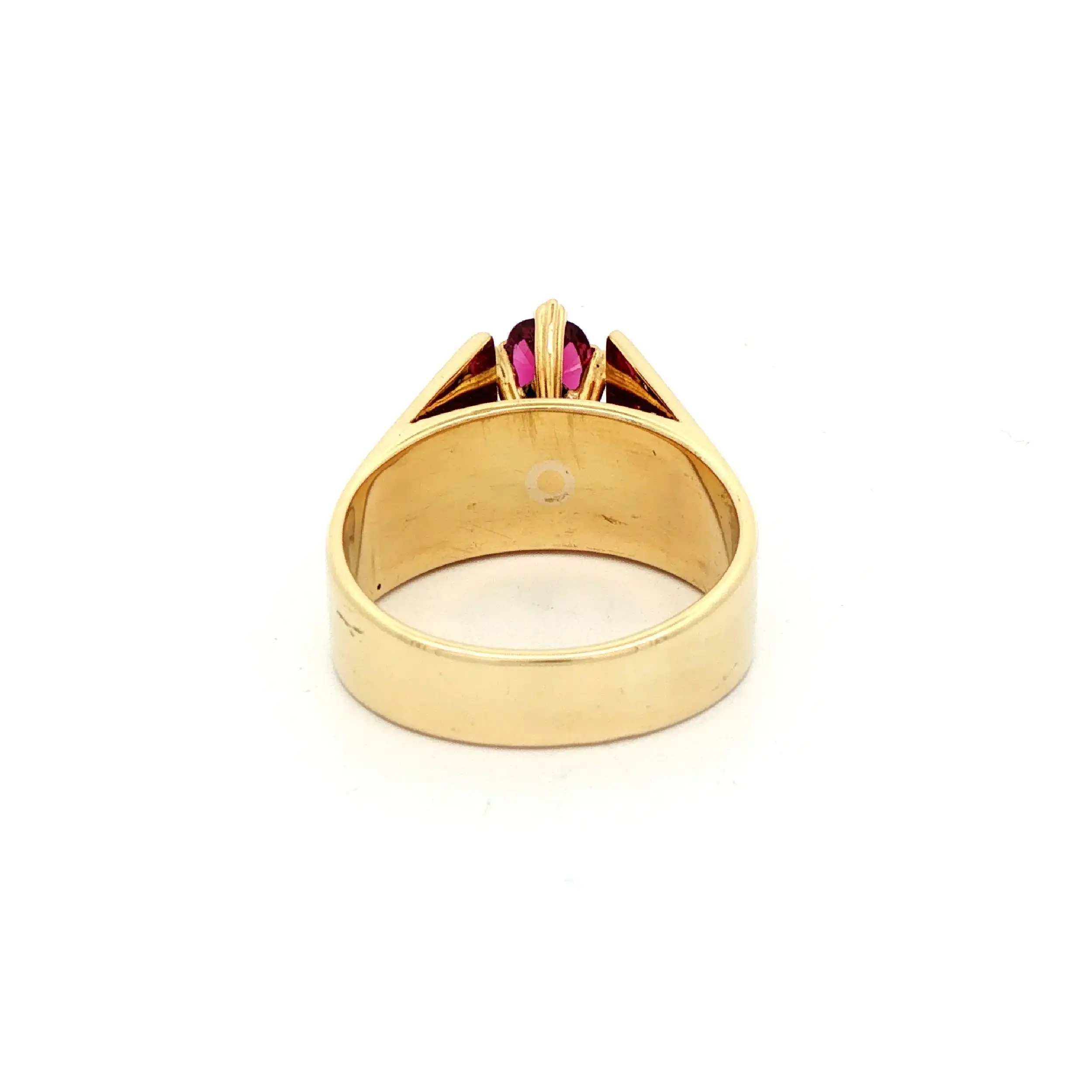 Ring Gelbgold mit Rubin