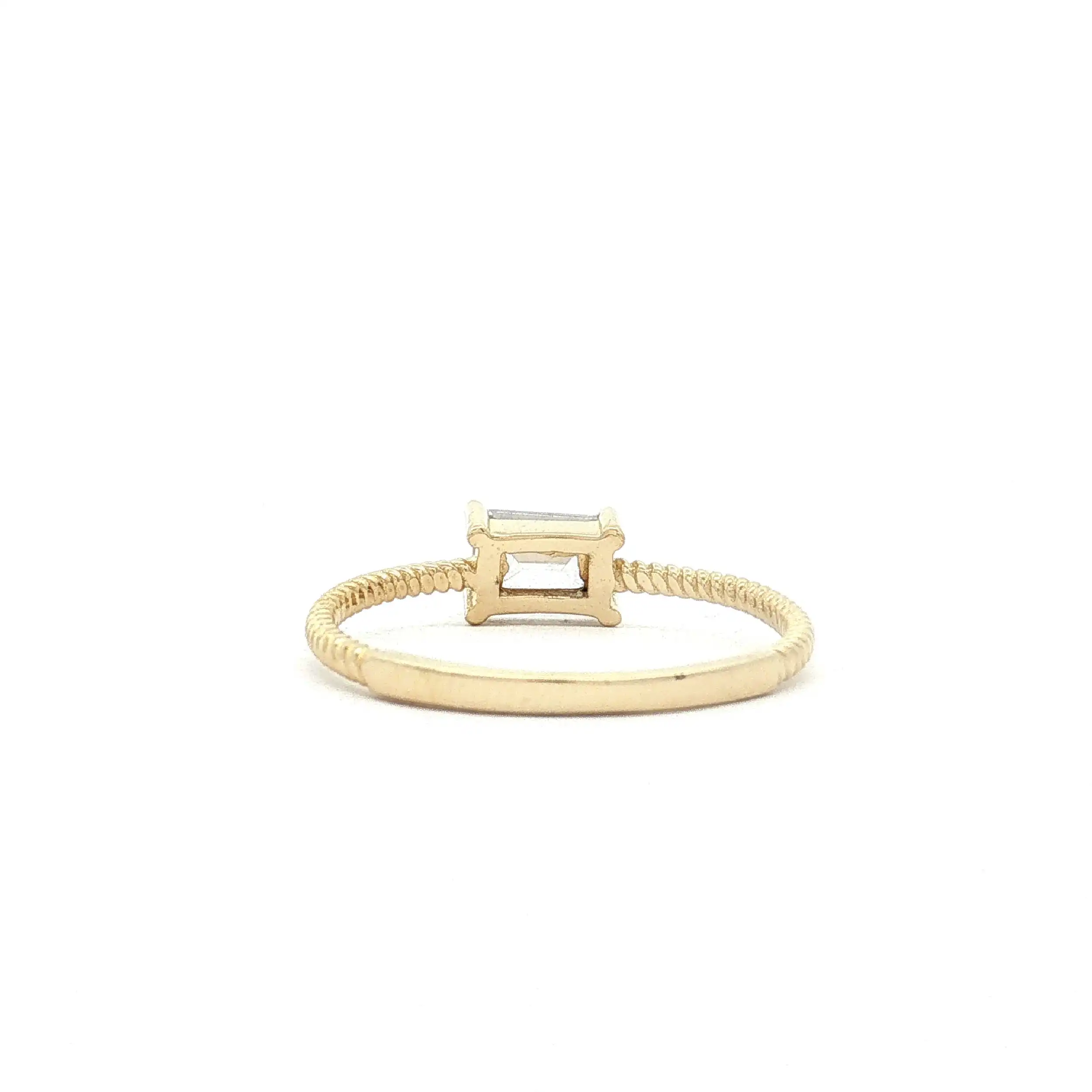 Ring Gelbgold mit Zirkonia Ring Gelbgold mit Zirkonia