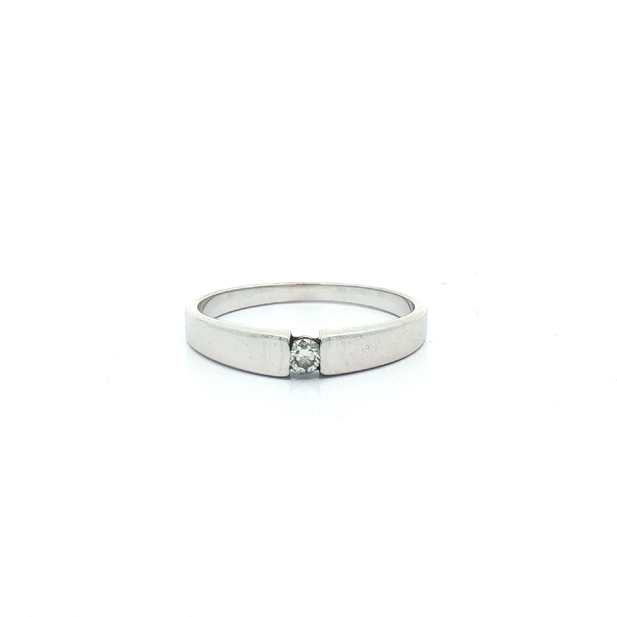 Ring Weißgold mit Brillant Christ Ring Weißgold mit Brillant Christ