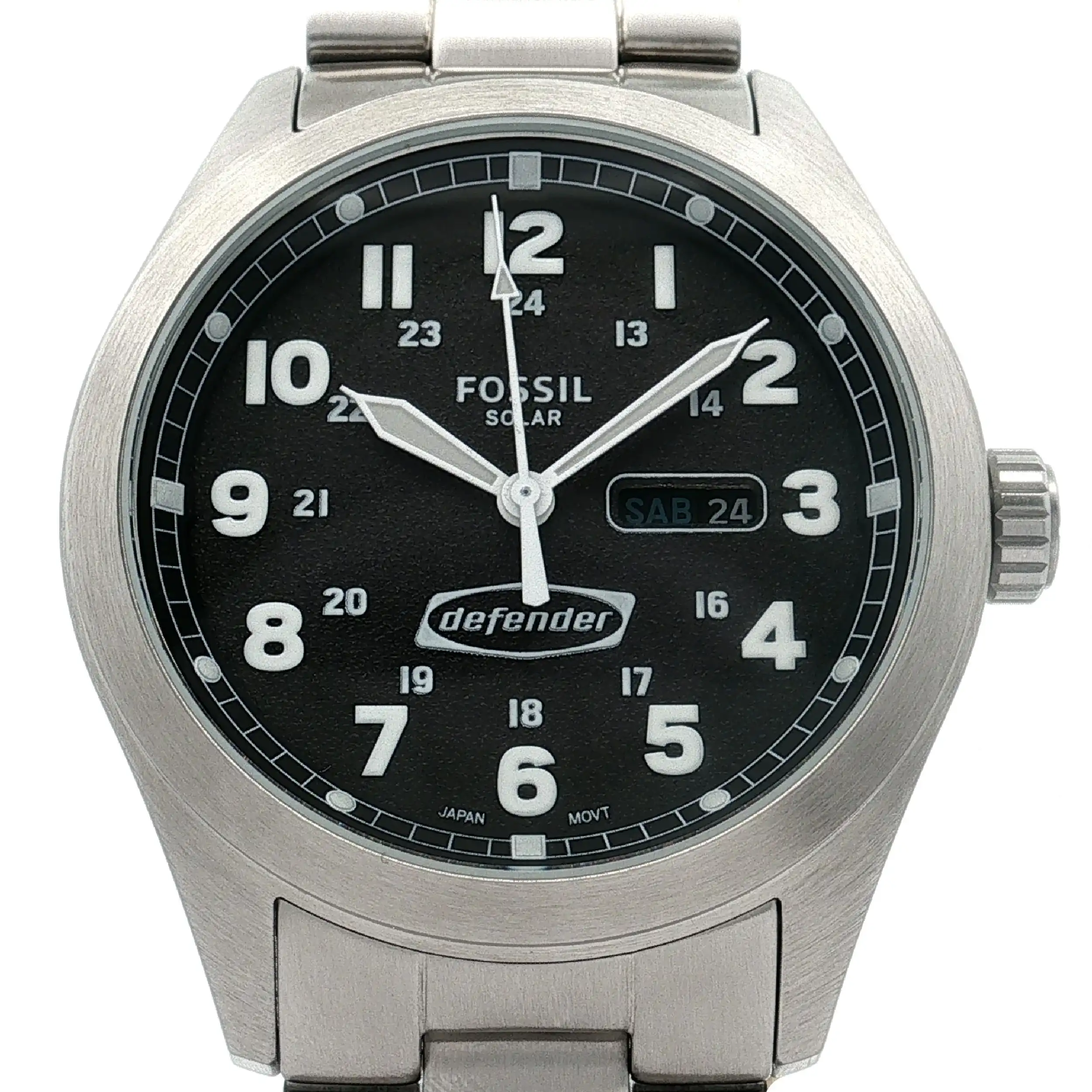 Herrenuhr Fossil Solar Quarz Defender FS5976 mit Box Herrenuhr Fossil Solar Quarz Defender FS5976 mit Box