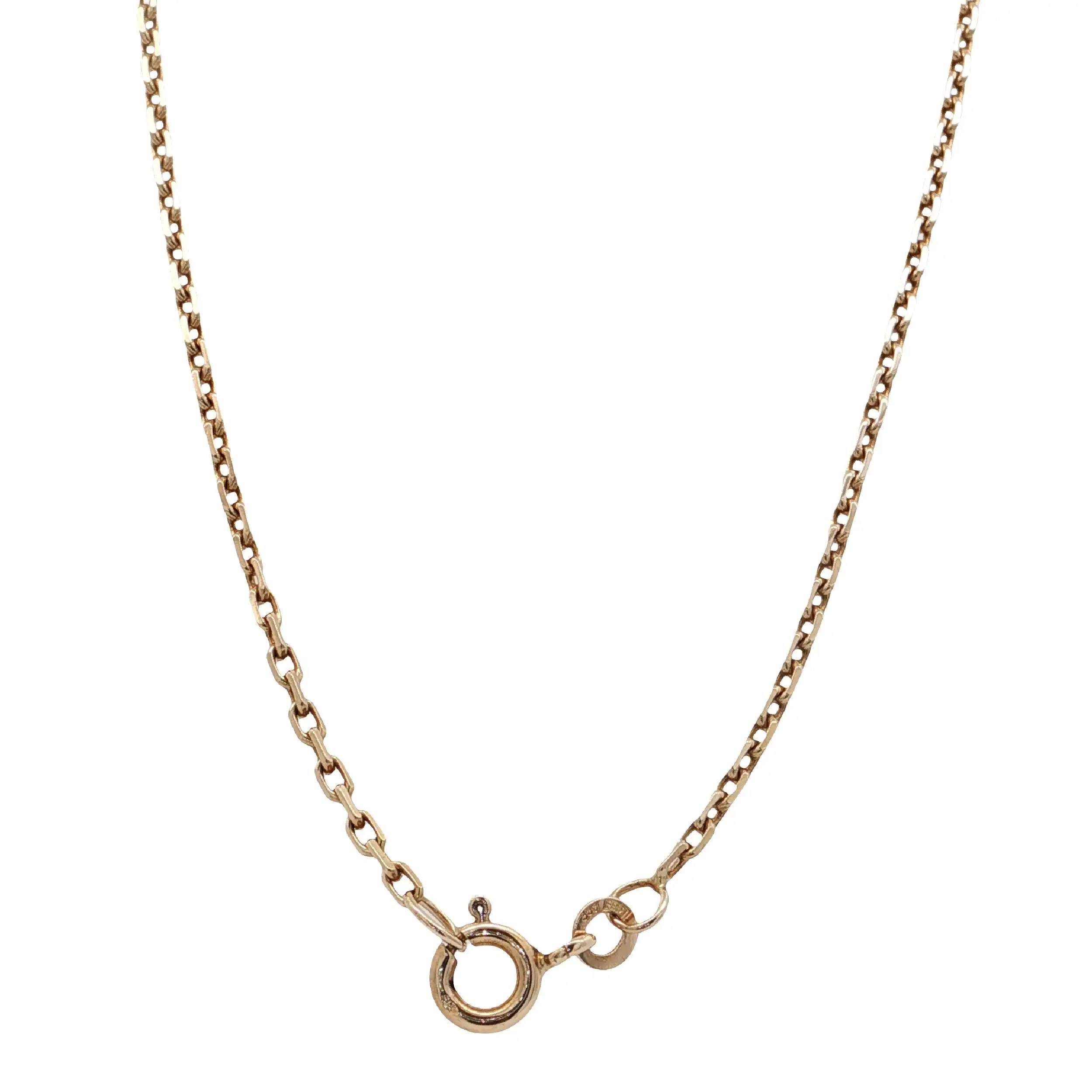 Ankerkette Gelbgold