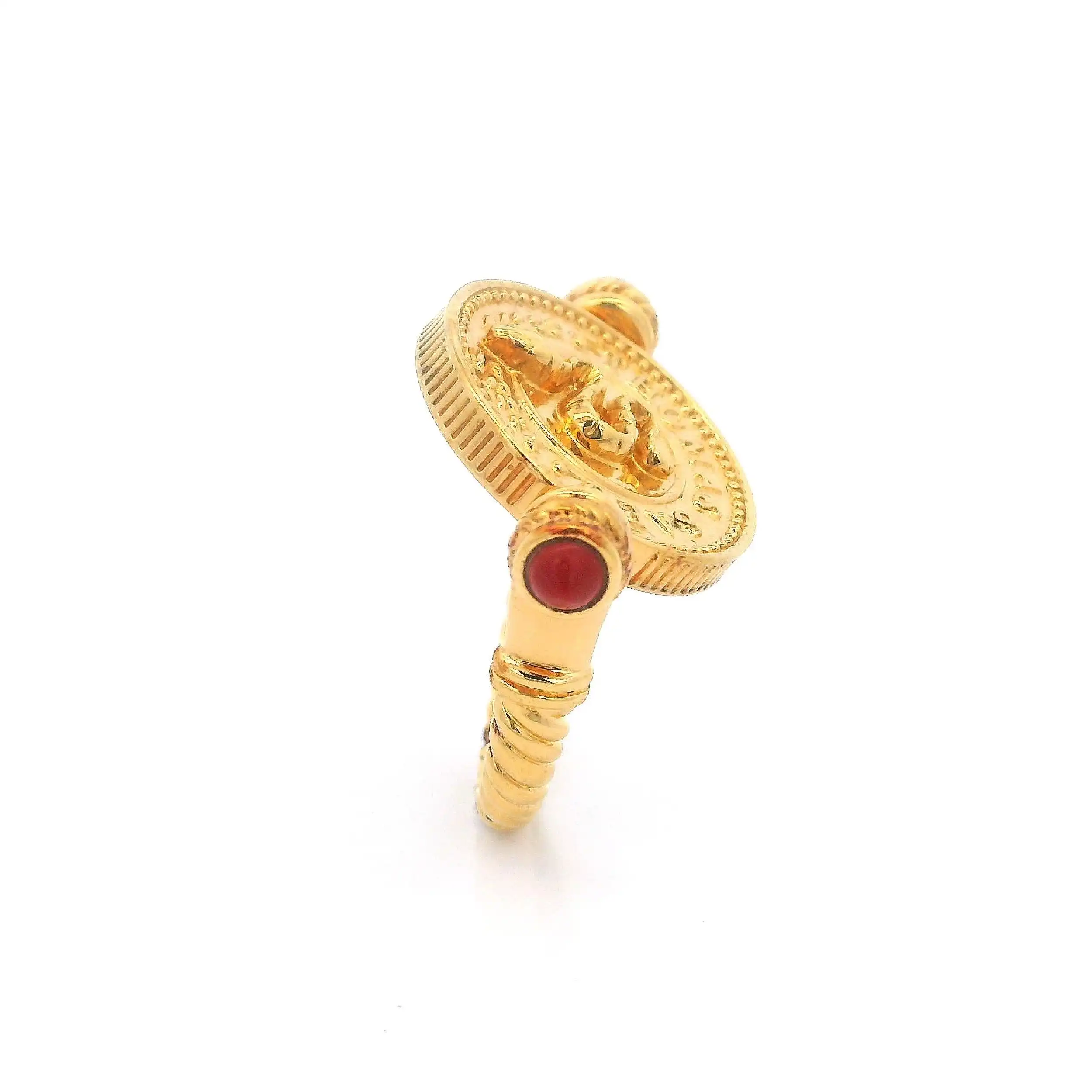 Ring Silber vergoldet Thomas Sabo drehbar Onyx und Zirkonia Ring Silber vergoldet Thomas Sabo drehbar Onyx und Zirkonia