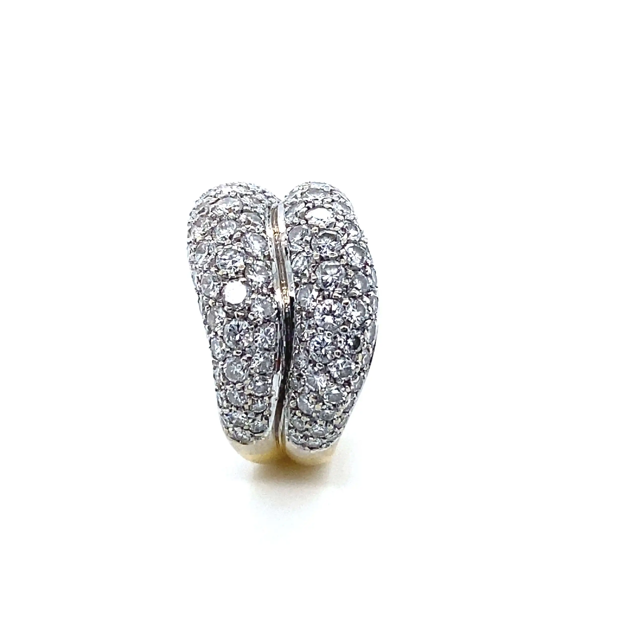 Ring Bicolor mit Brillanten Ring Bicolor mit Brillanten