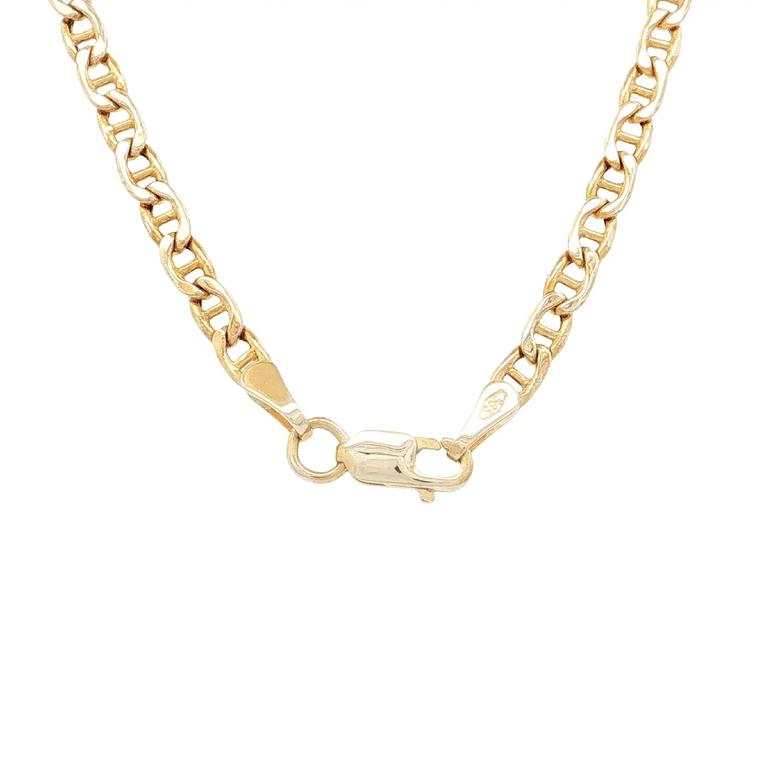Stäbchenpanzerkette Gelbgold Stäbchenpanzerkette Gelbgold