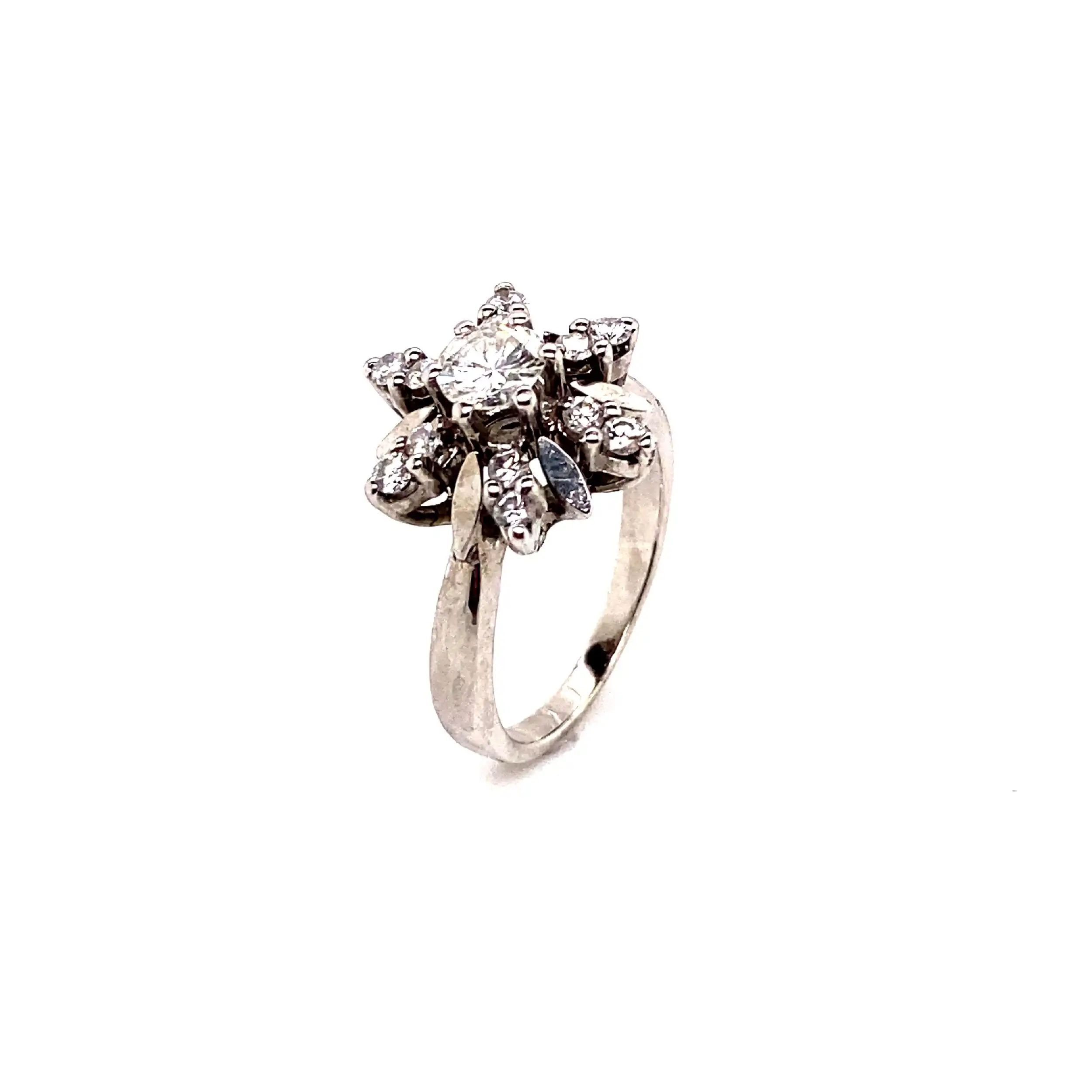 Ring Weißgold mit Brillanten