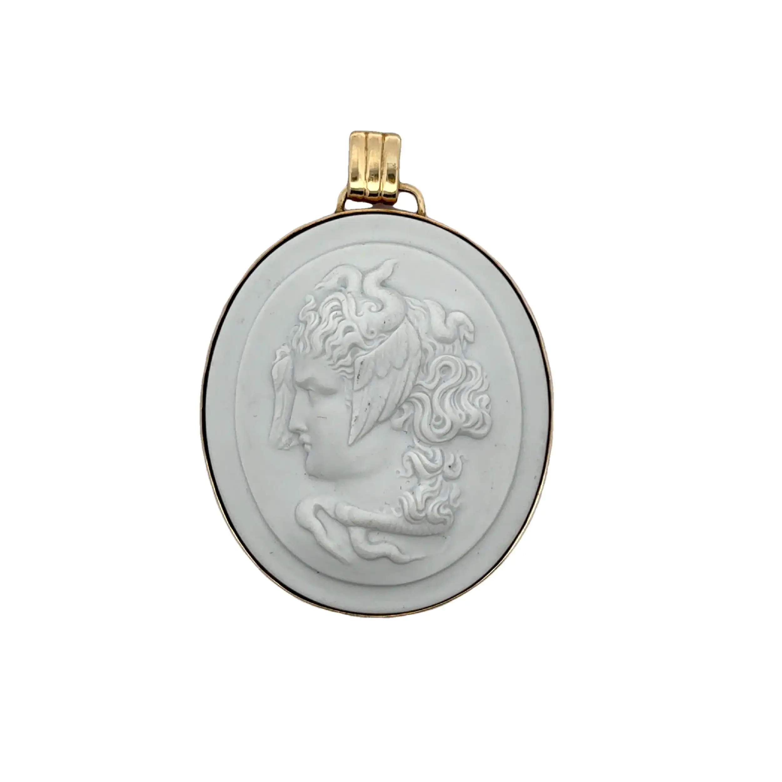 Anhänger Gelbgold Gemme Meissen Anhänger Gelbgold Gemme Meissen