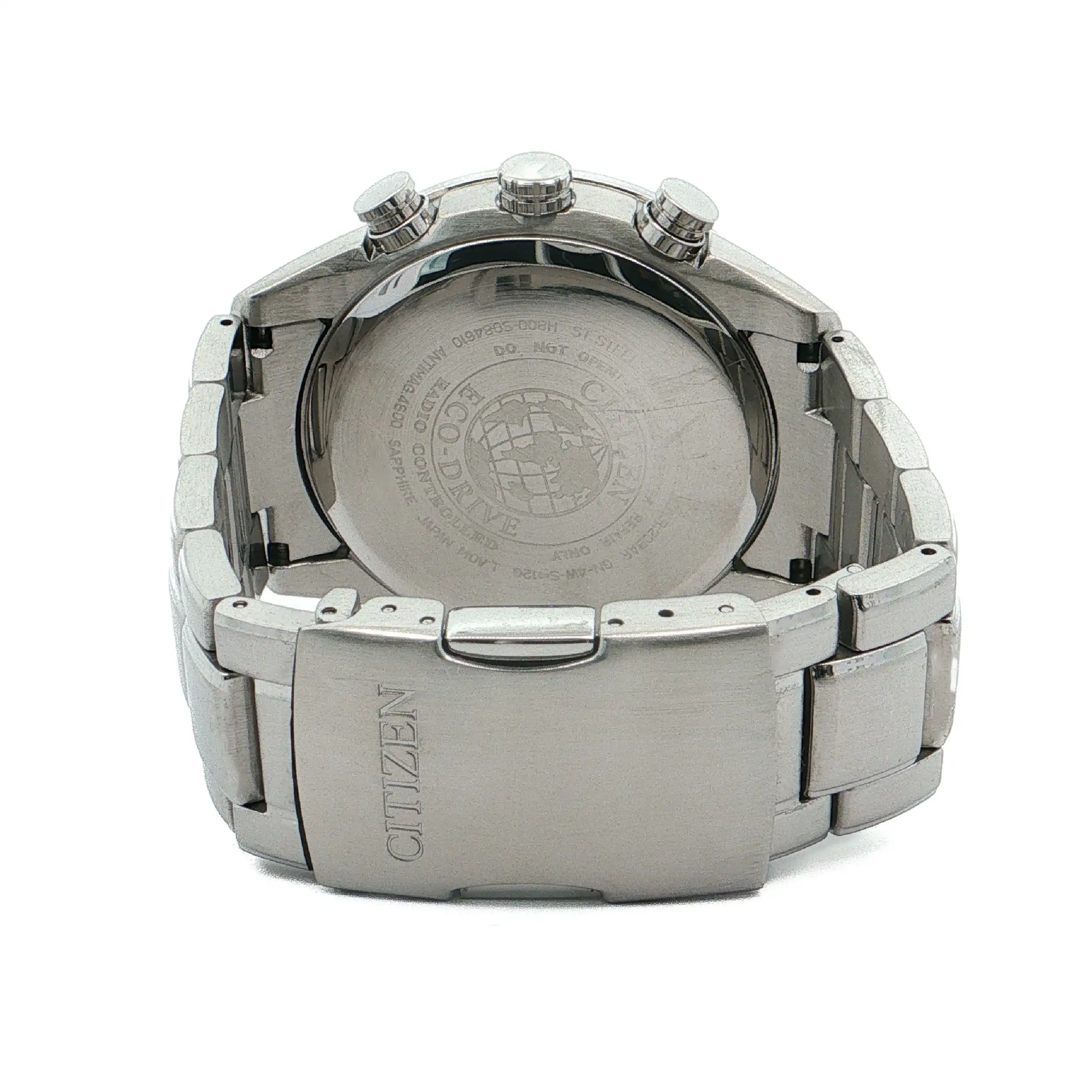 Herrenuhr Citizen H800 Eco Drive Radio Controlled mit Stahlband
