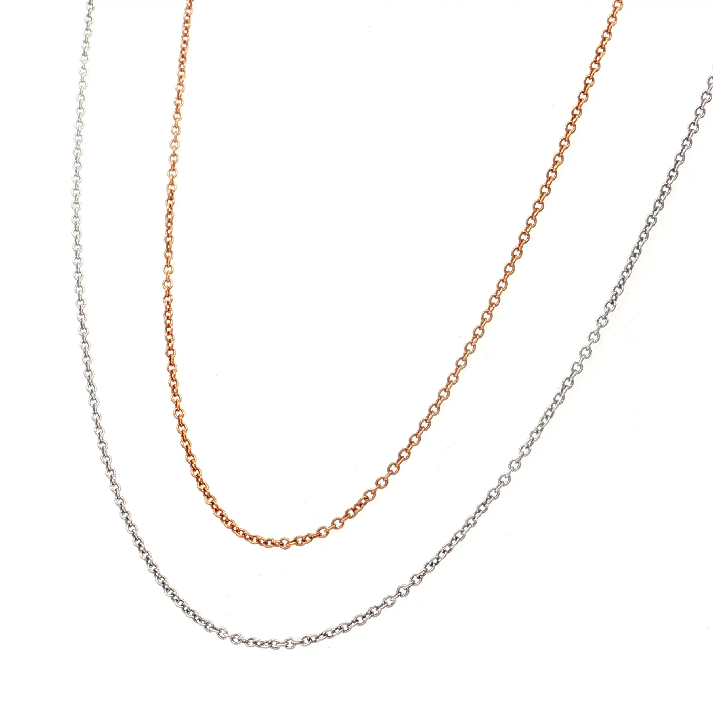 Ankerkette Bicolor 2-reihig