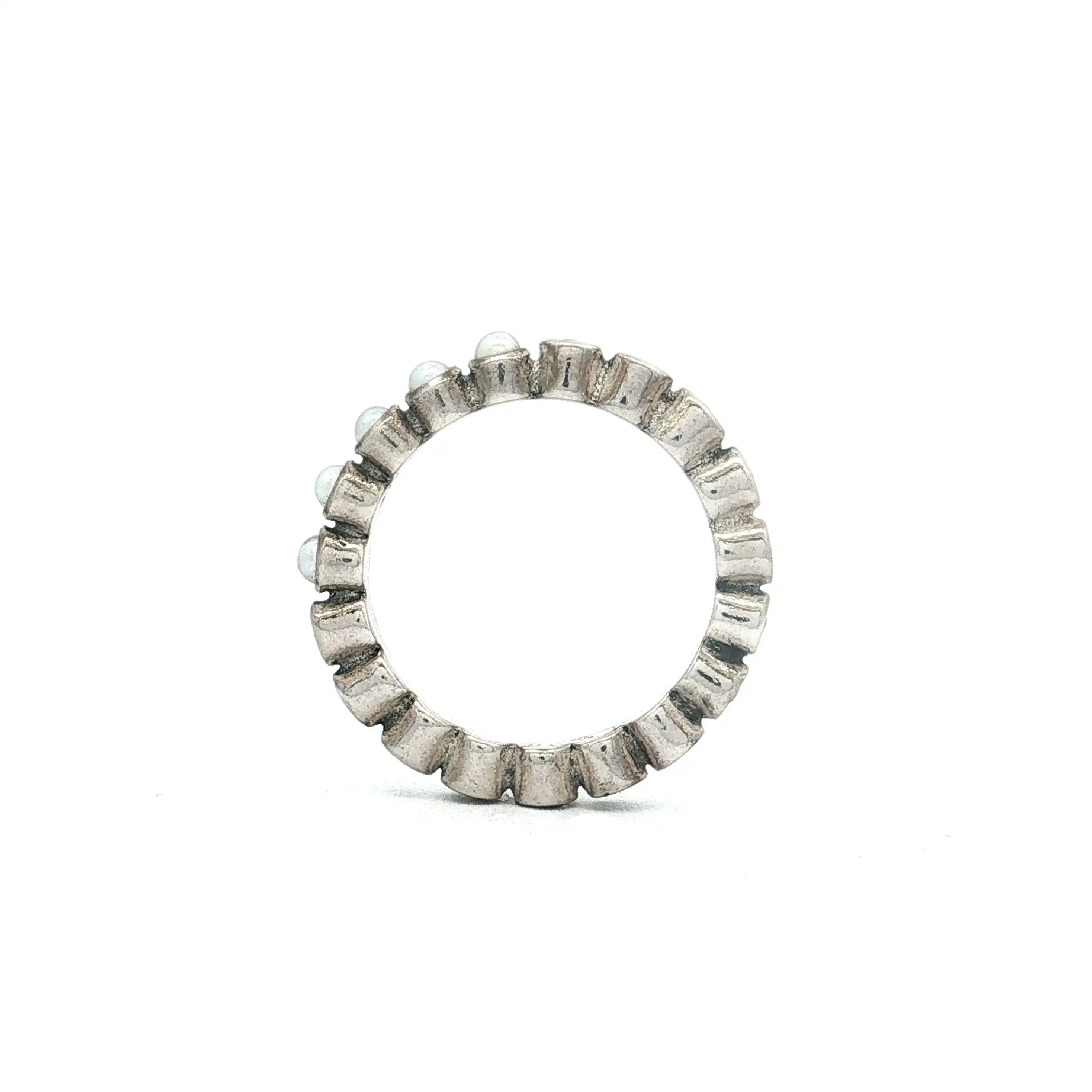 Ring Pandora mit Perlen