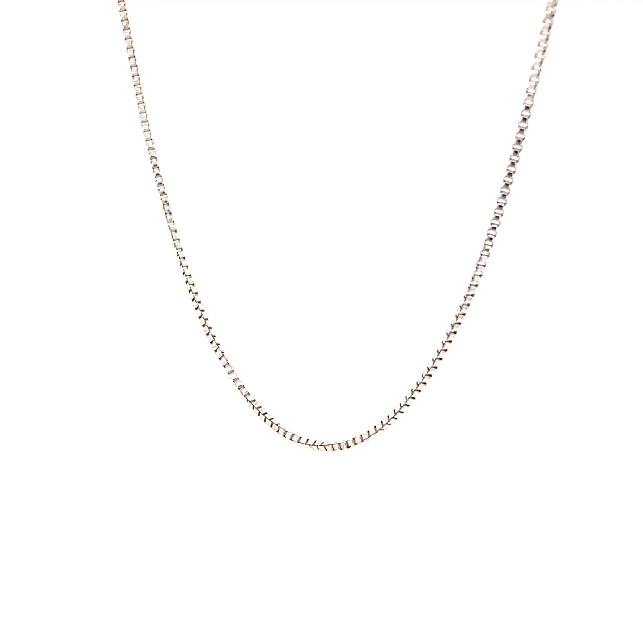 Venezianerkette Weißgold