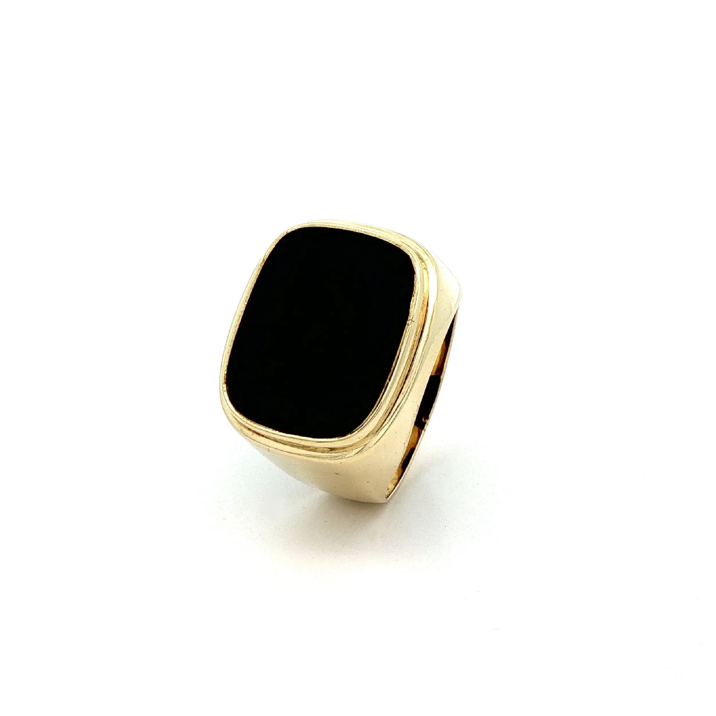 Ring Gelbgold mit Onyx Ring Gelbgold mit Onyx