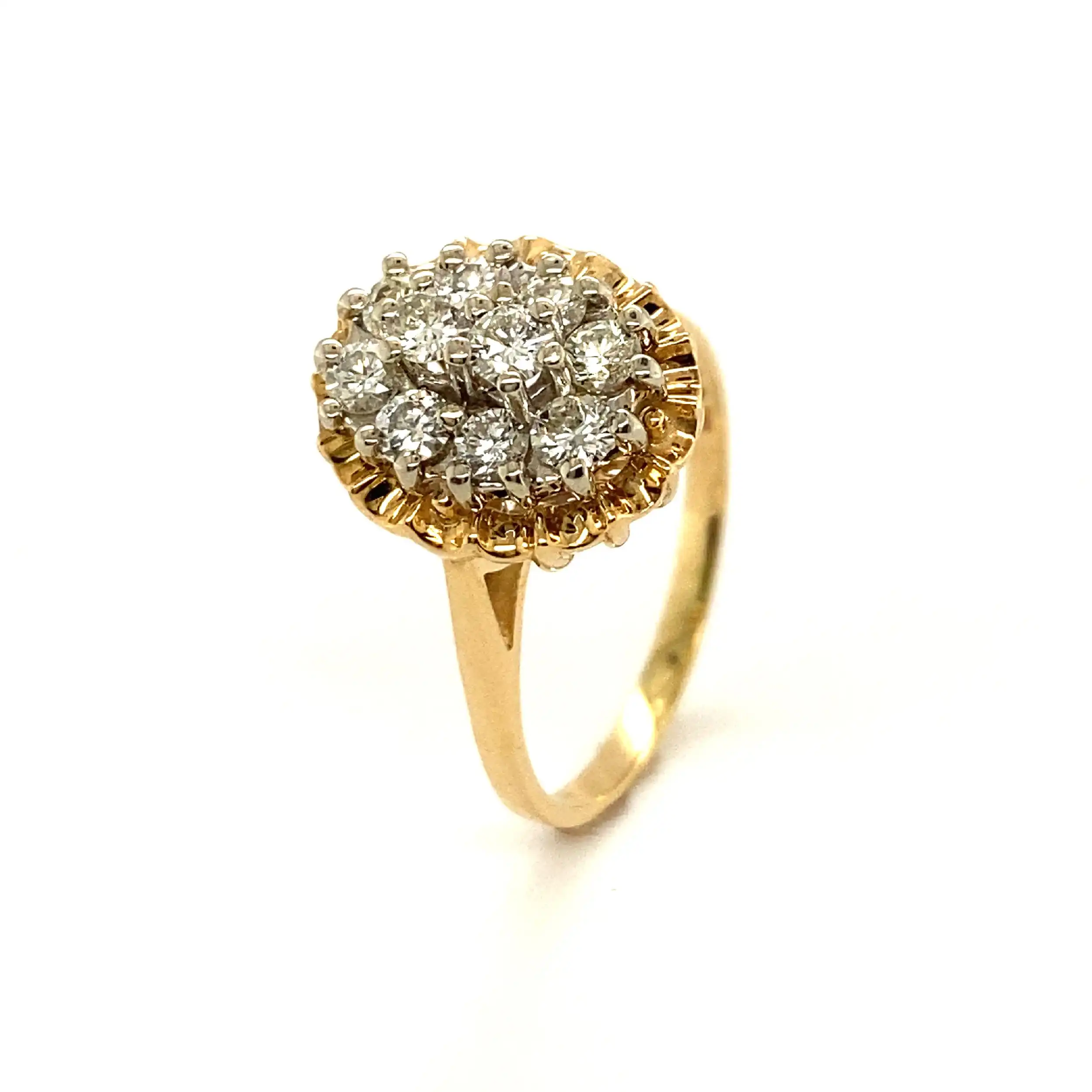 Ring Gelbgold mit Brillanten Ring Gelbgold mit Brillanten