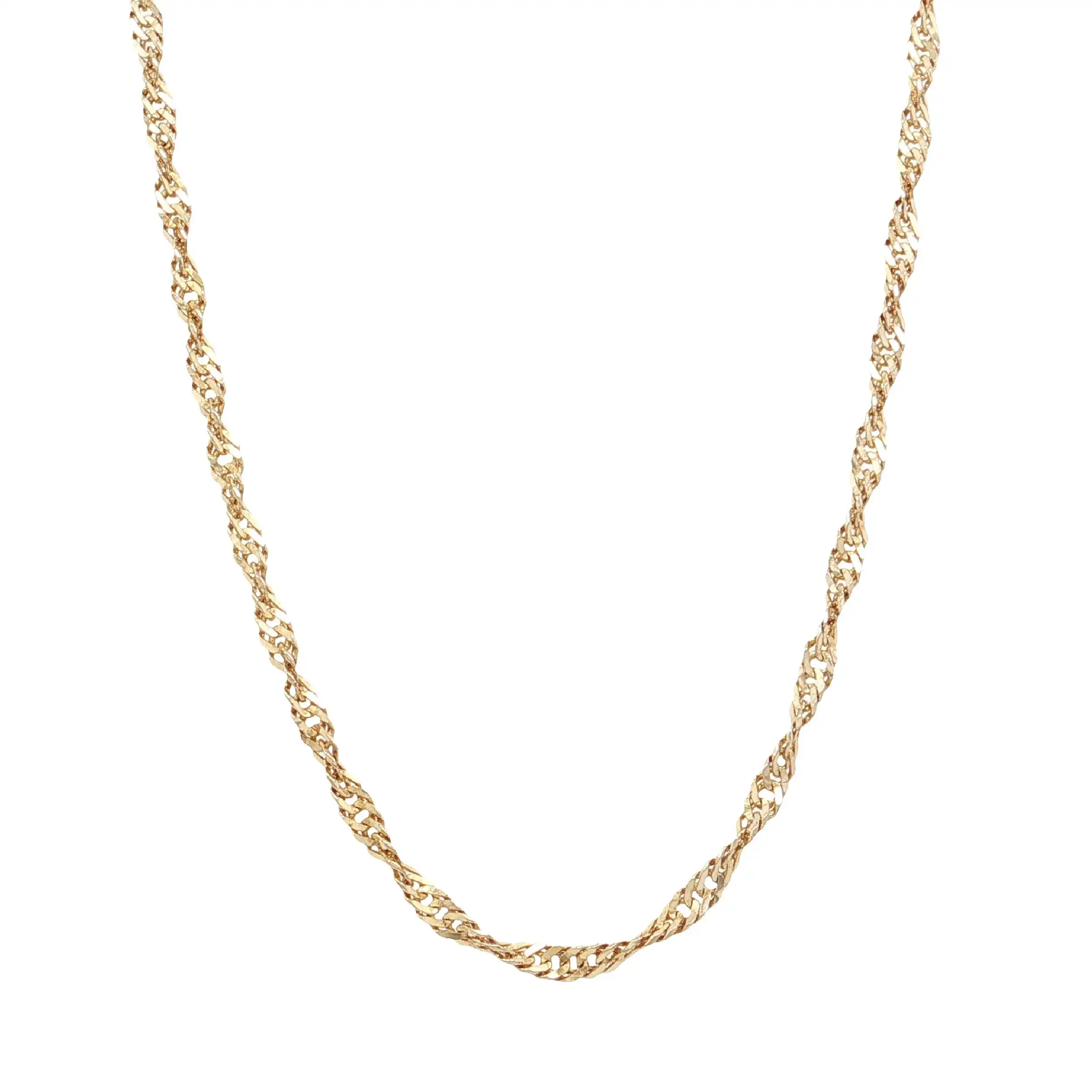 Singapurkette Gelbgold Singapurkette Gelbgold
