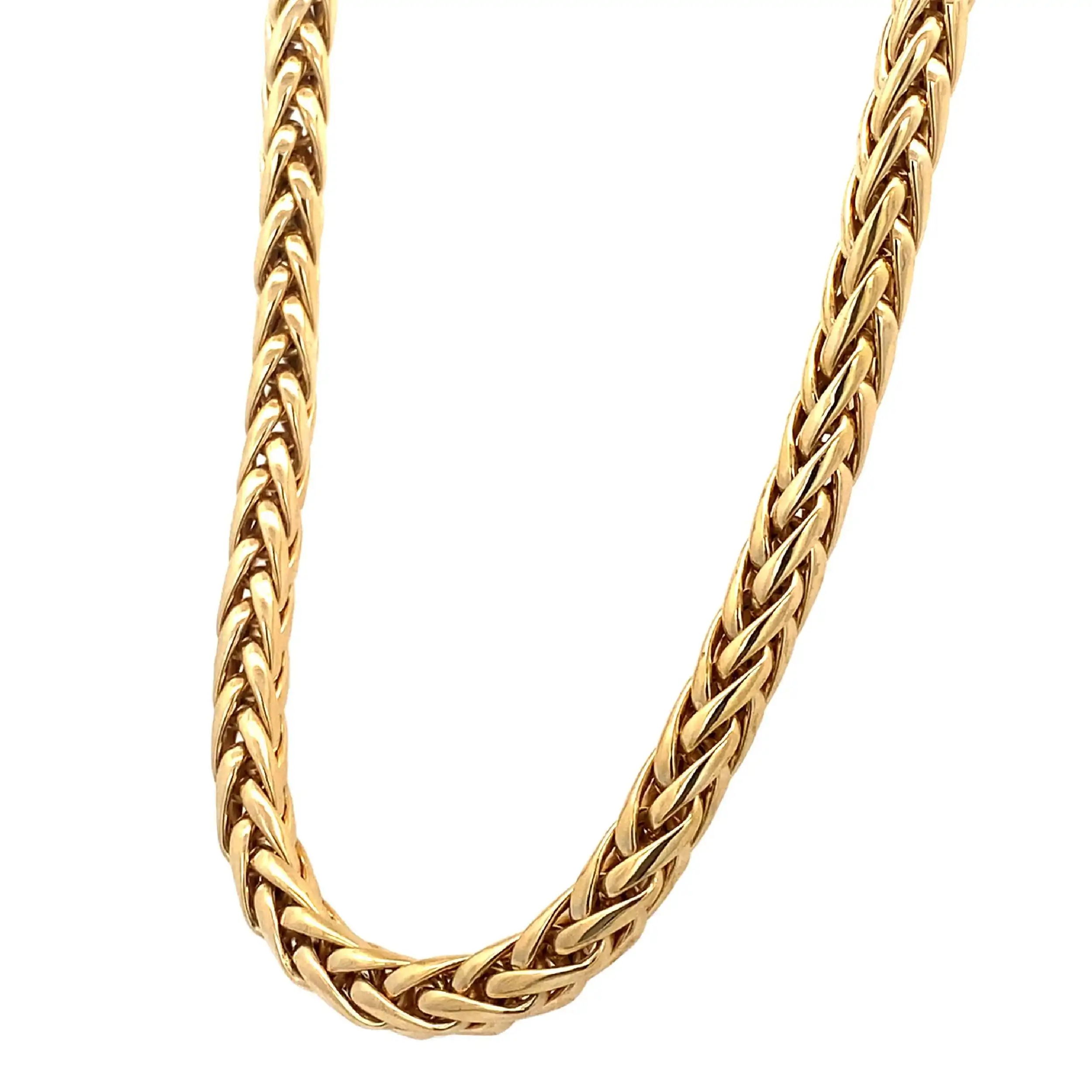 Zopfkette Gelbgold Zopfkette Gelbgold