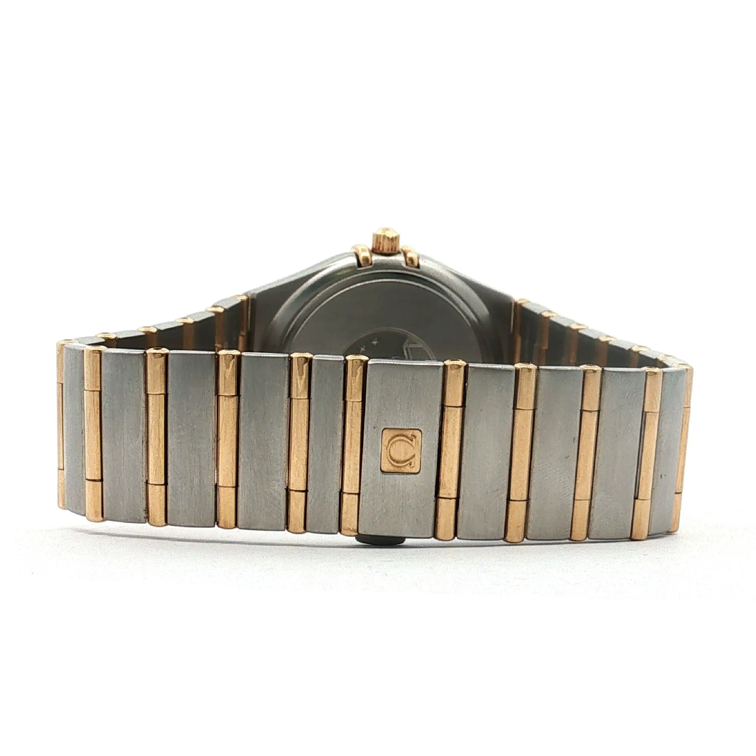 Herrenuhr Omega Constellation Quarz Zifferblatt angelaufen