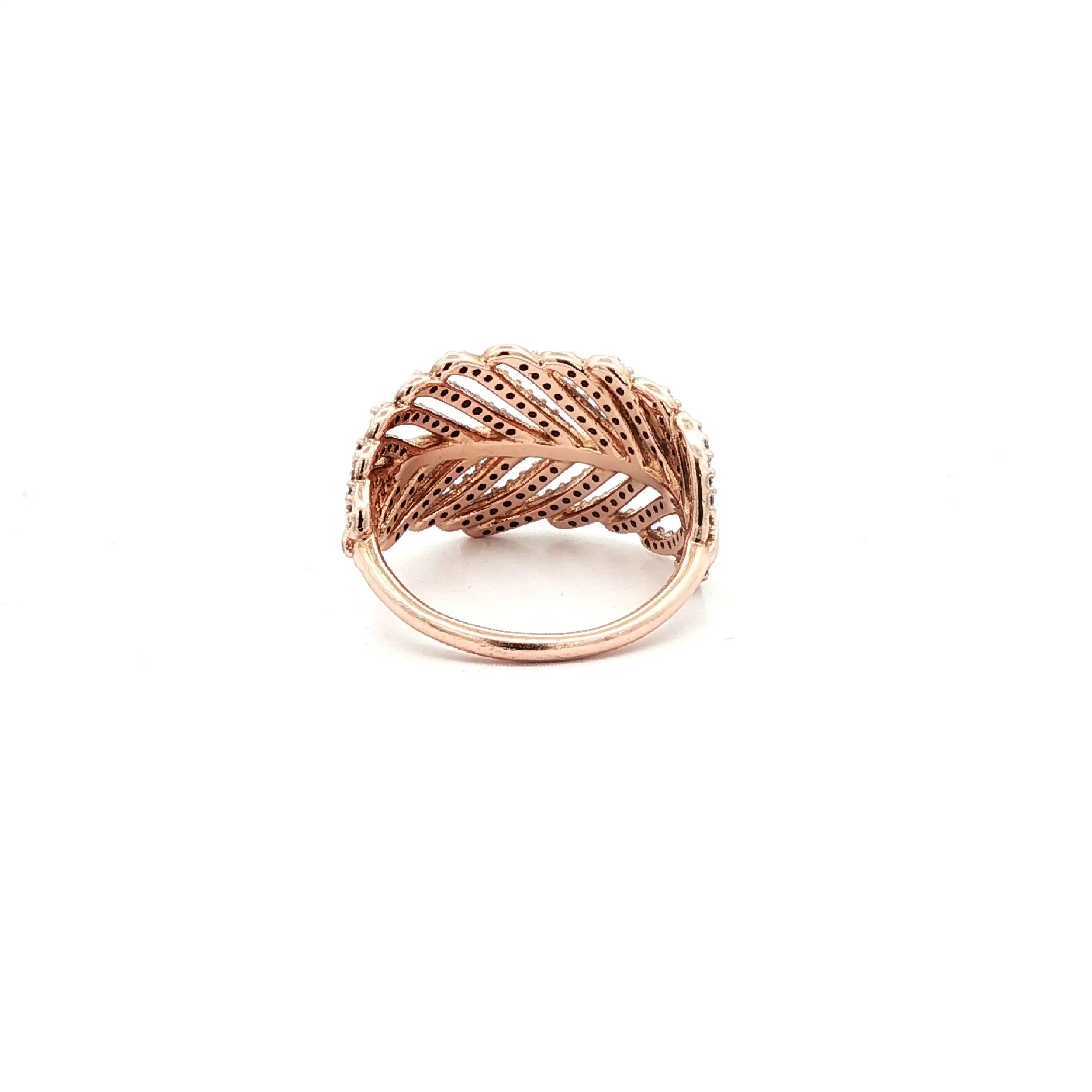 Pandora Metall Rosévergoldet Ring "Anillo" mit Similis Pandora Metall Rosévergoldet Ring "Anillo" mit Similis