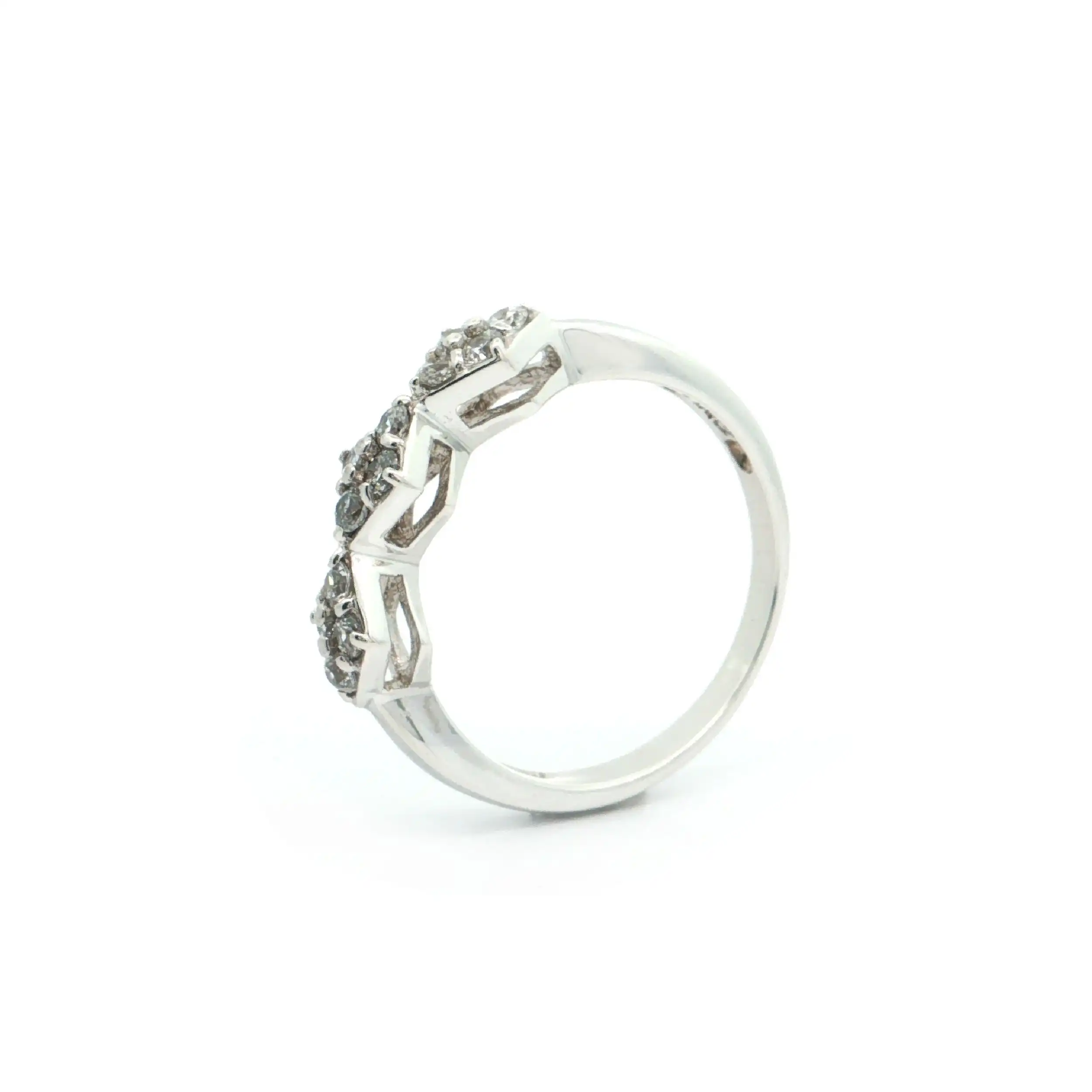 Ring Silber mit Zirkonia Ring Silber mit Zirkonia