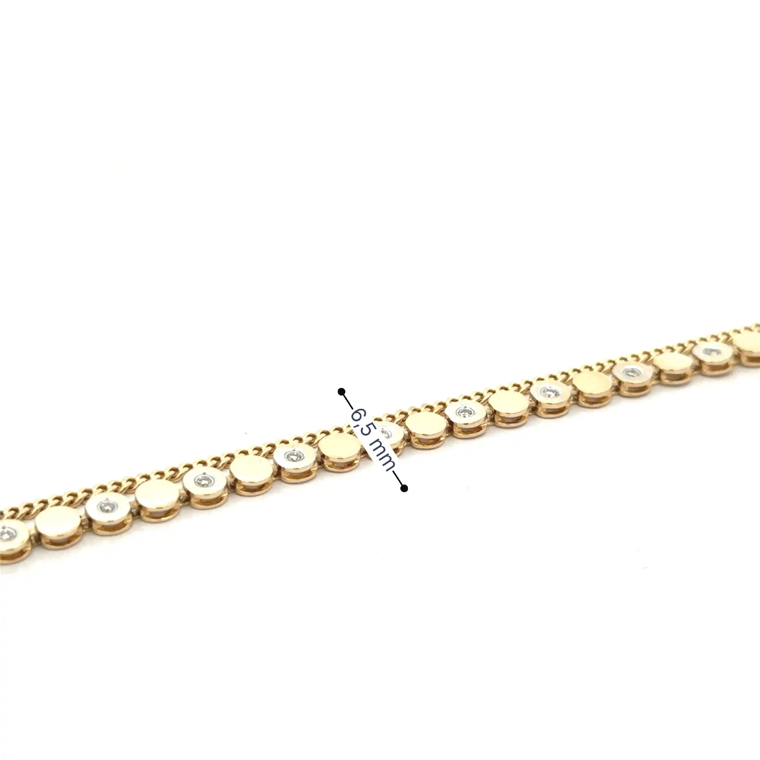 Armband Bicolor mit Brillanten