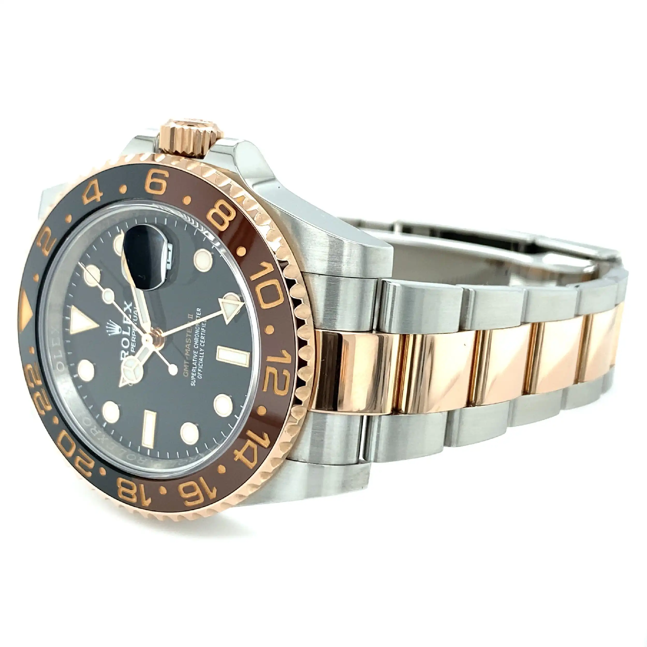 Herrenuhr Rolex GMT-Master II Rootbeer Everose
