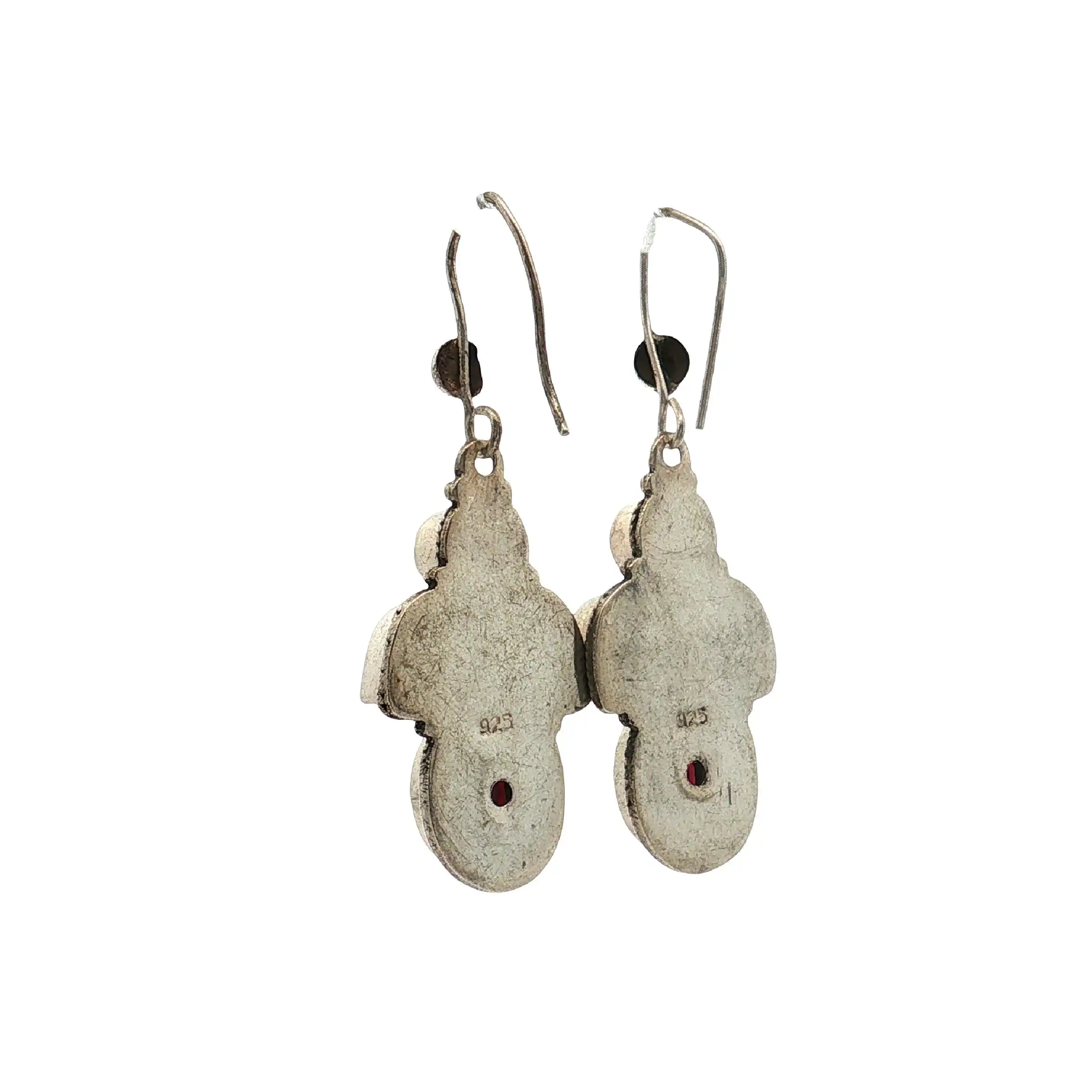 Ohrringe Silber mit Granat Ohrringe Silber mit Granat