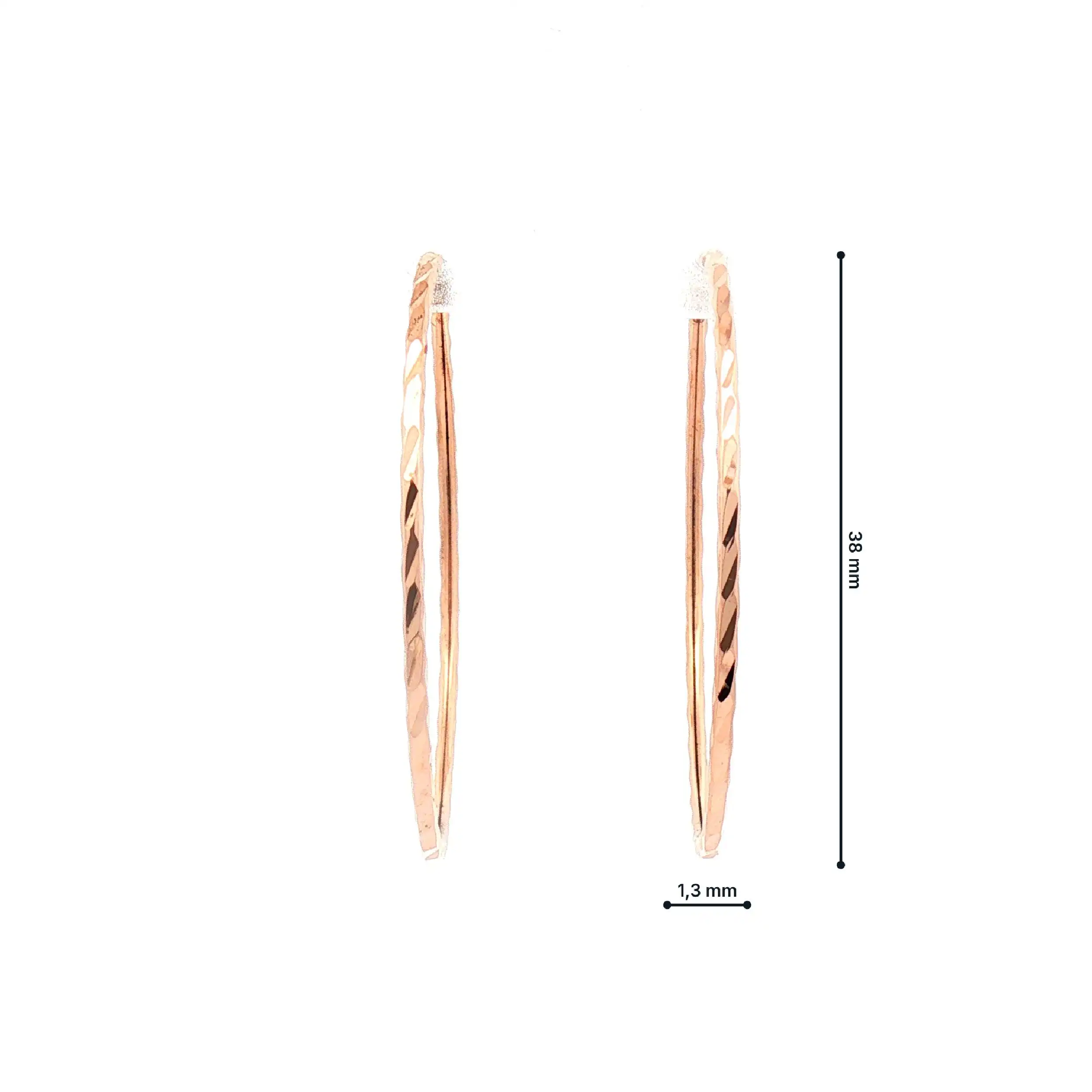 Creolen Roségold