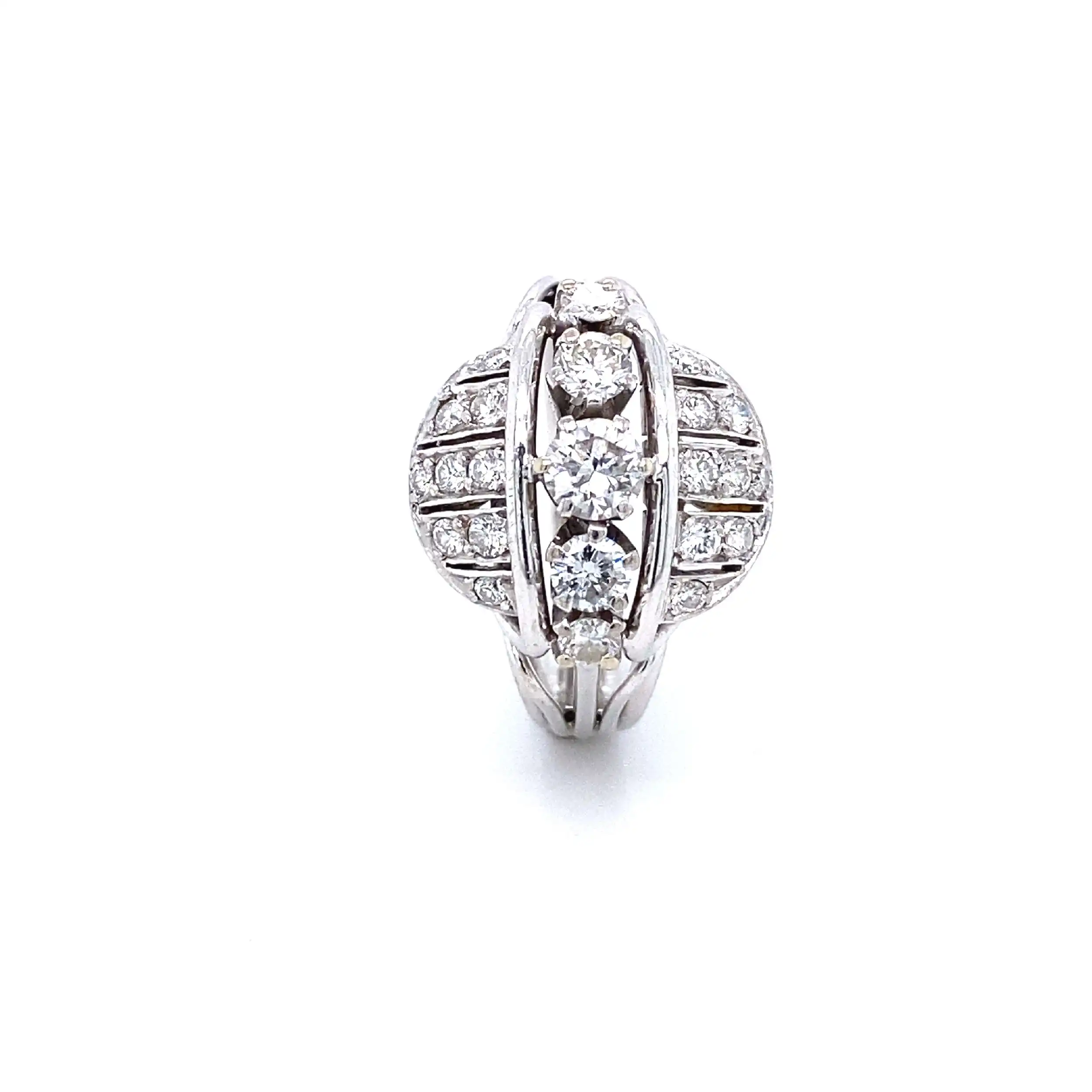 Ring Weißgold mit Brillanten