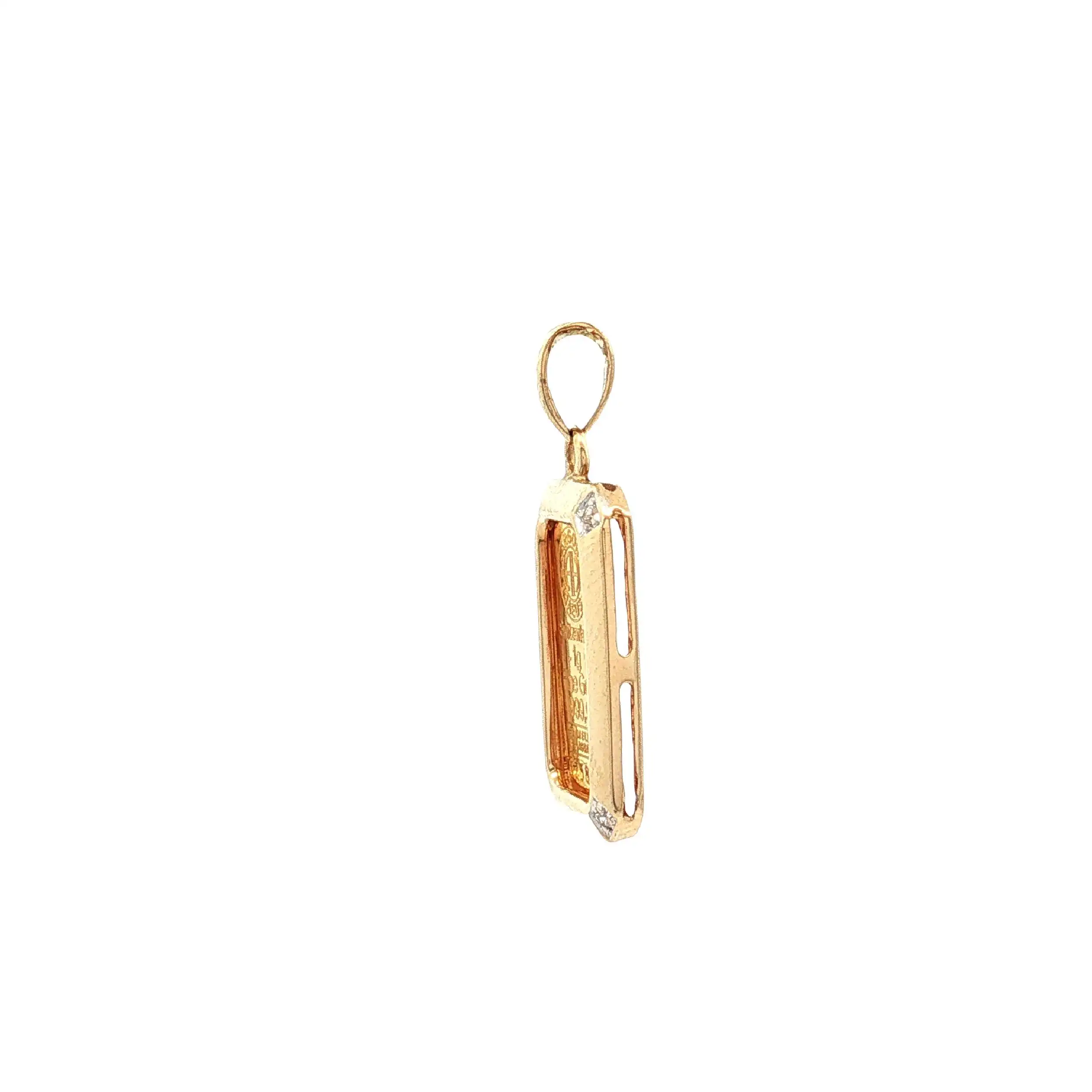 Anhänger Gelbgold mit Barren