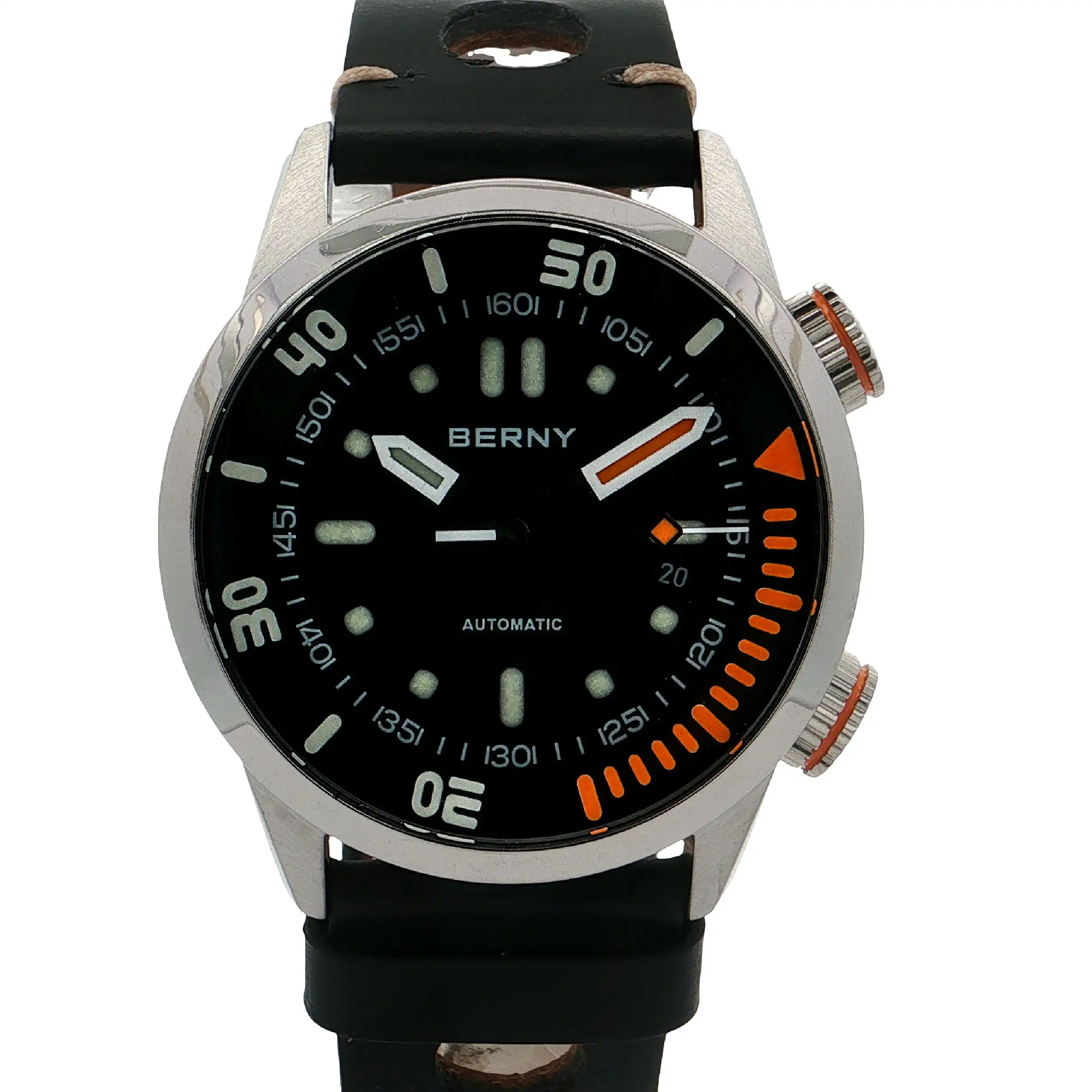 Herrenuhr BERNY Uhr Automatik Compressor Diver V3-AM339M mit Rechnung Herrenuhr BERNY Uhr Automatik Compressor Diver V3-AM339M mit Rechnung