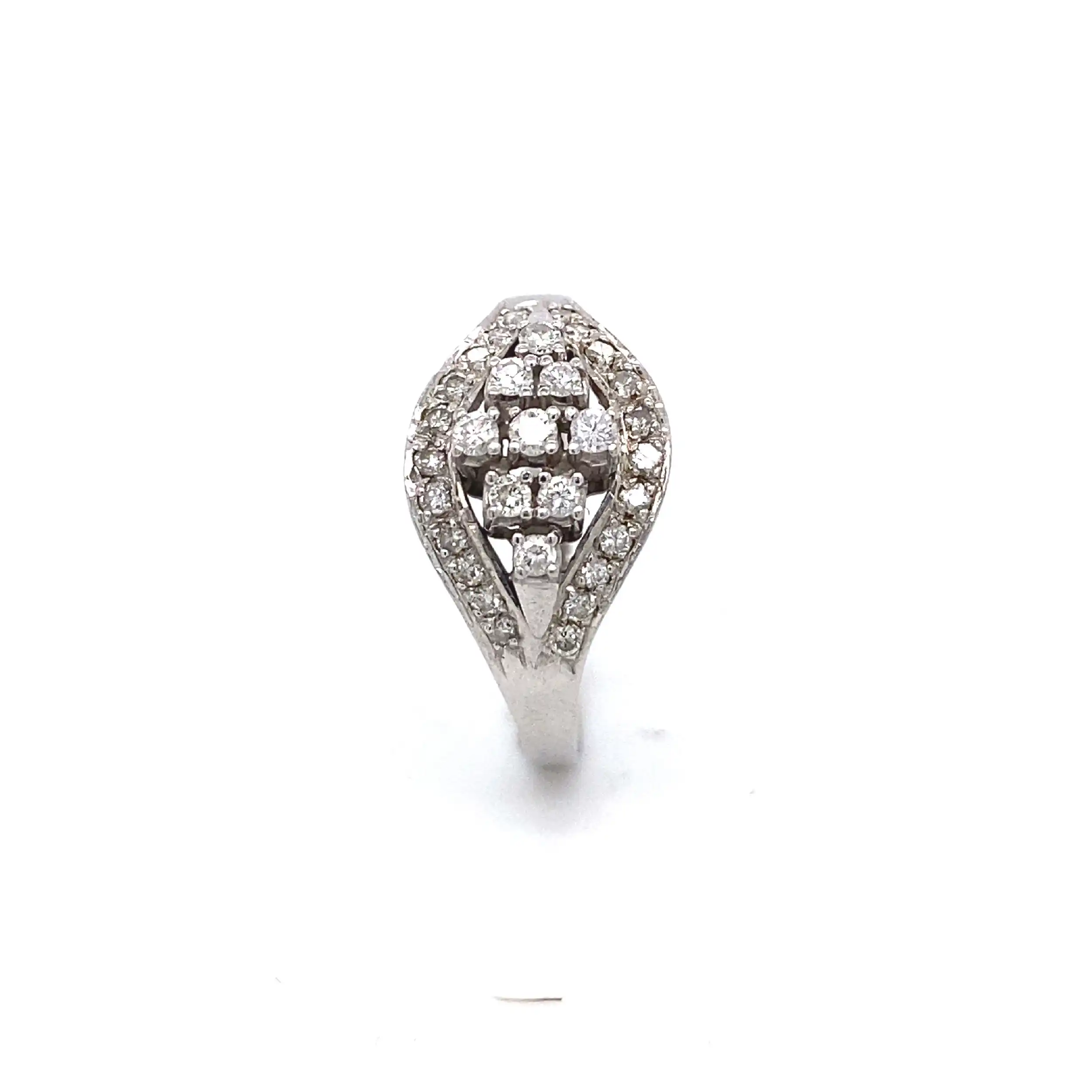 Ring Weißgold mit Brillanten