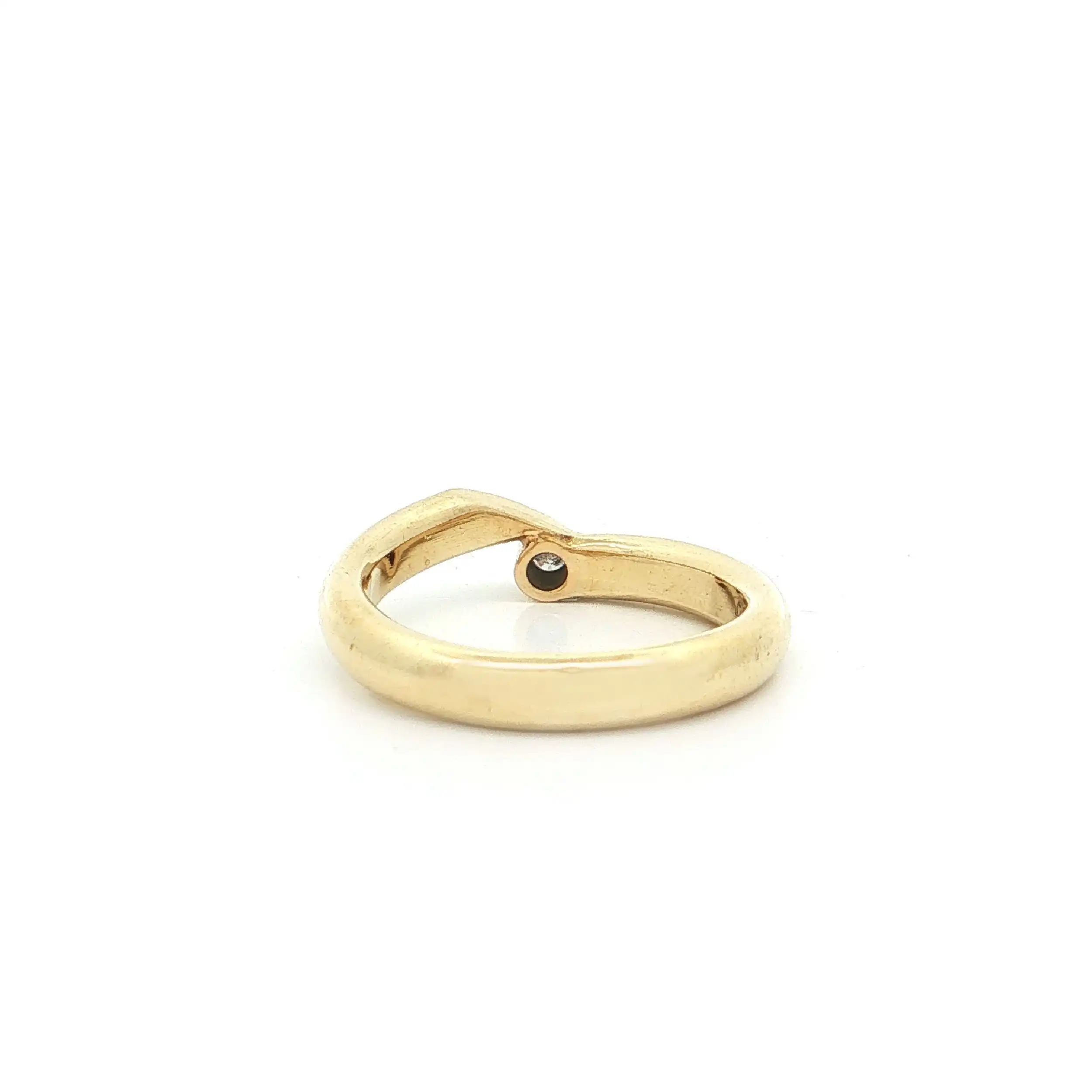 Ring Gelbgold mit Brillant