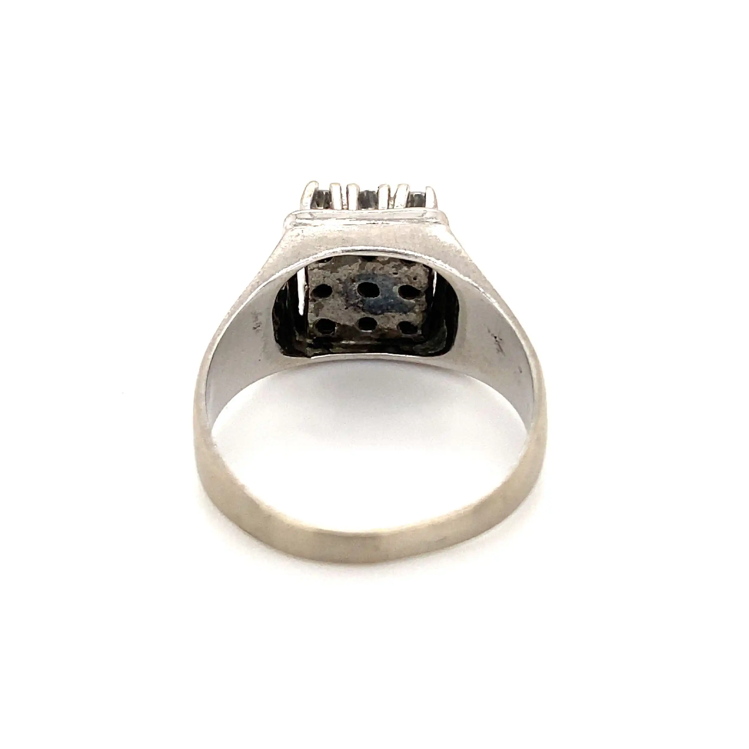 Ring Weißgold mit Brillanten Ring Weißgold mit Brillanten