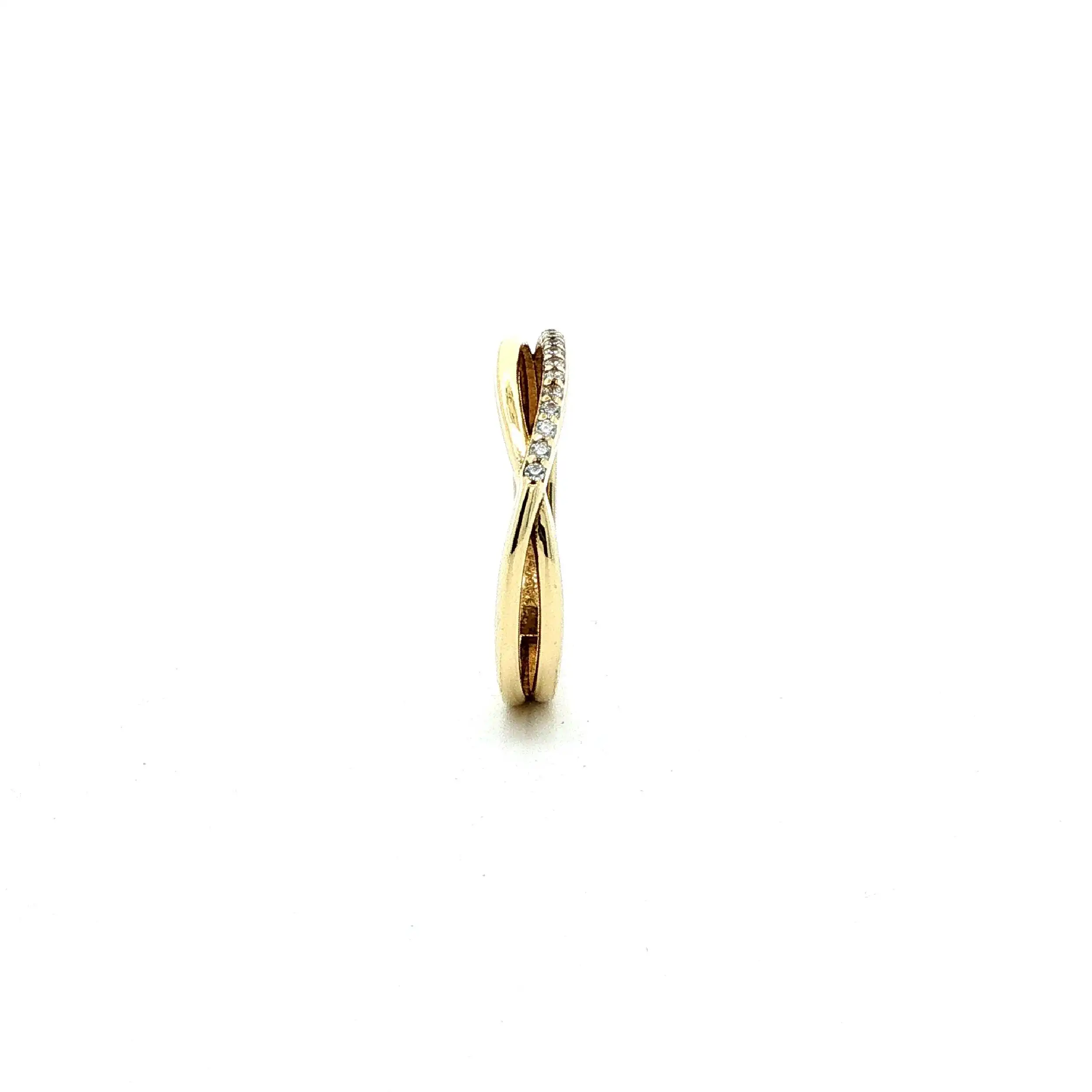 Ring Gelbgold mit Zirkonia