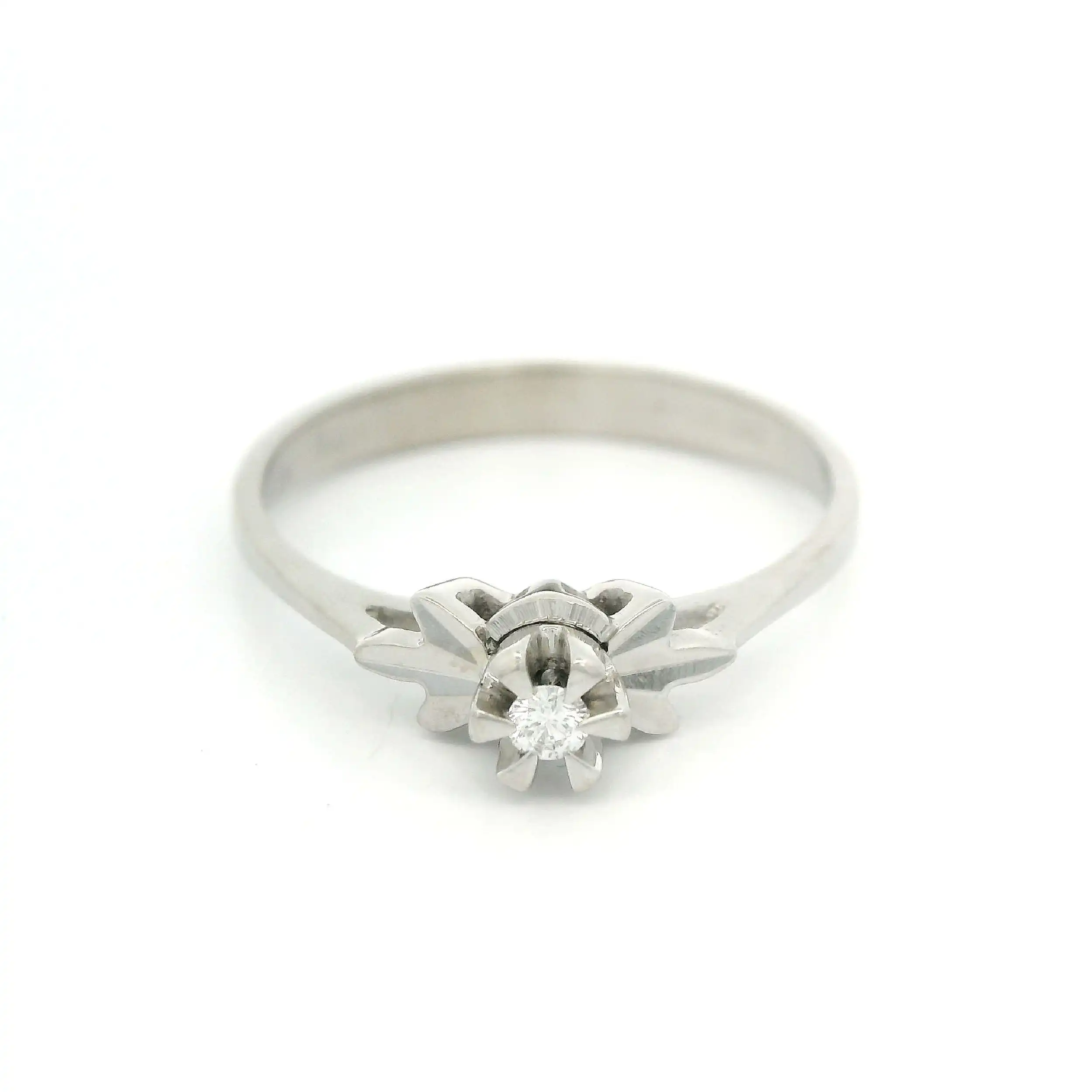 Ring Weißgold mit Brillant