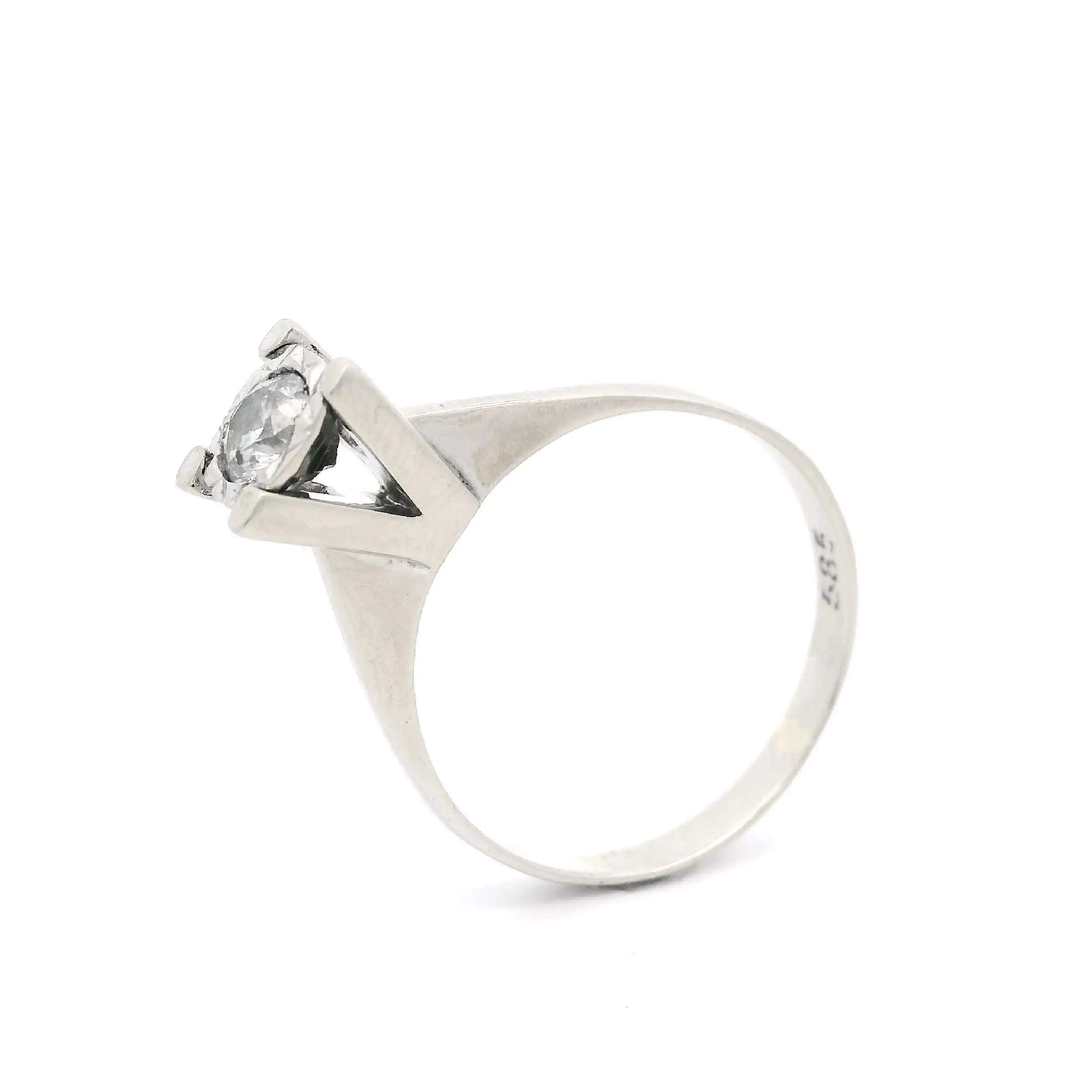 Ring Weißgold mit Brillant