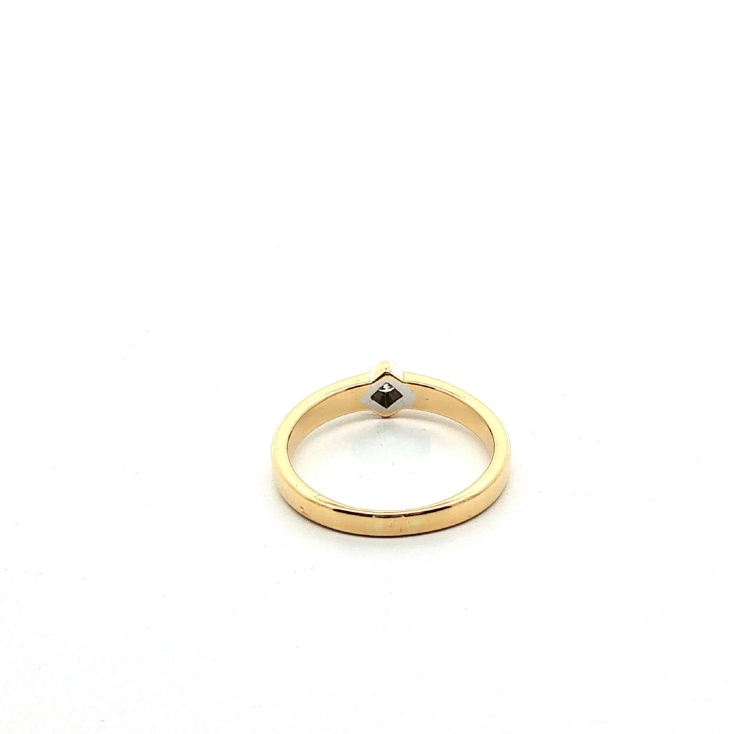 Ring Gelbgold mit Brillant