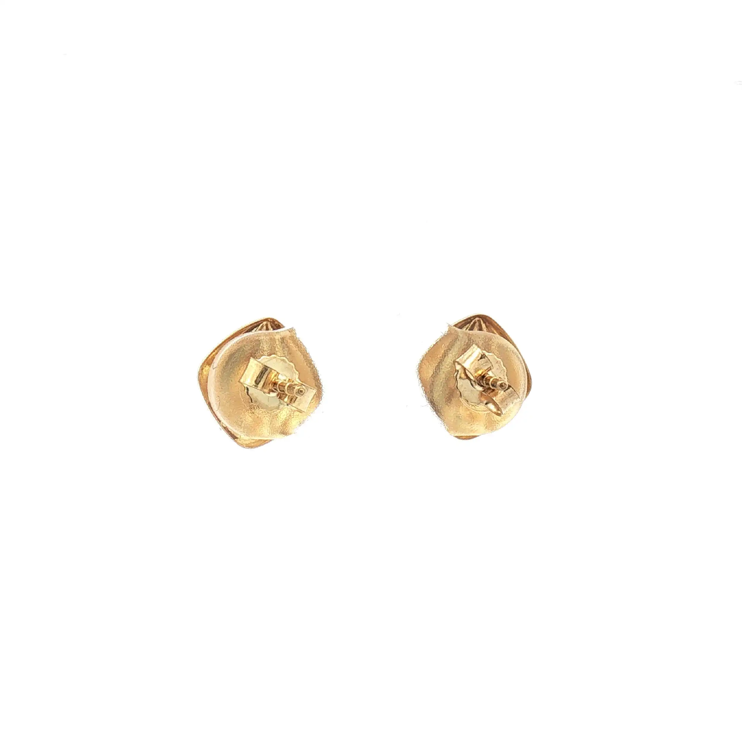Ohrstecker Bicolor mit Diamant
