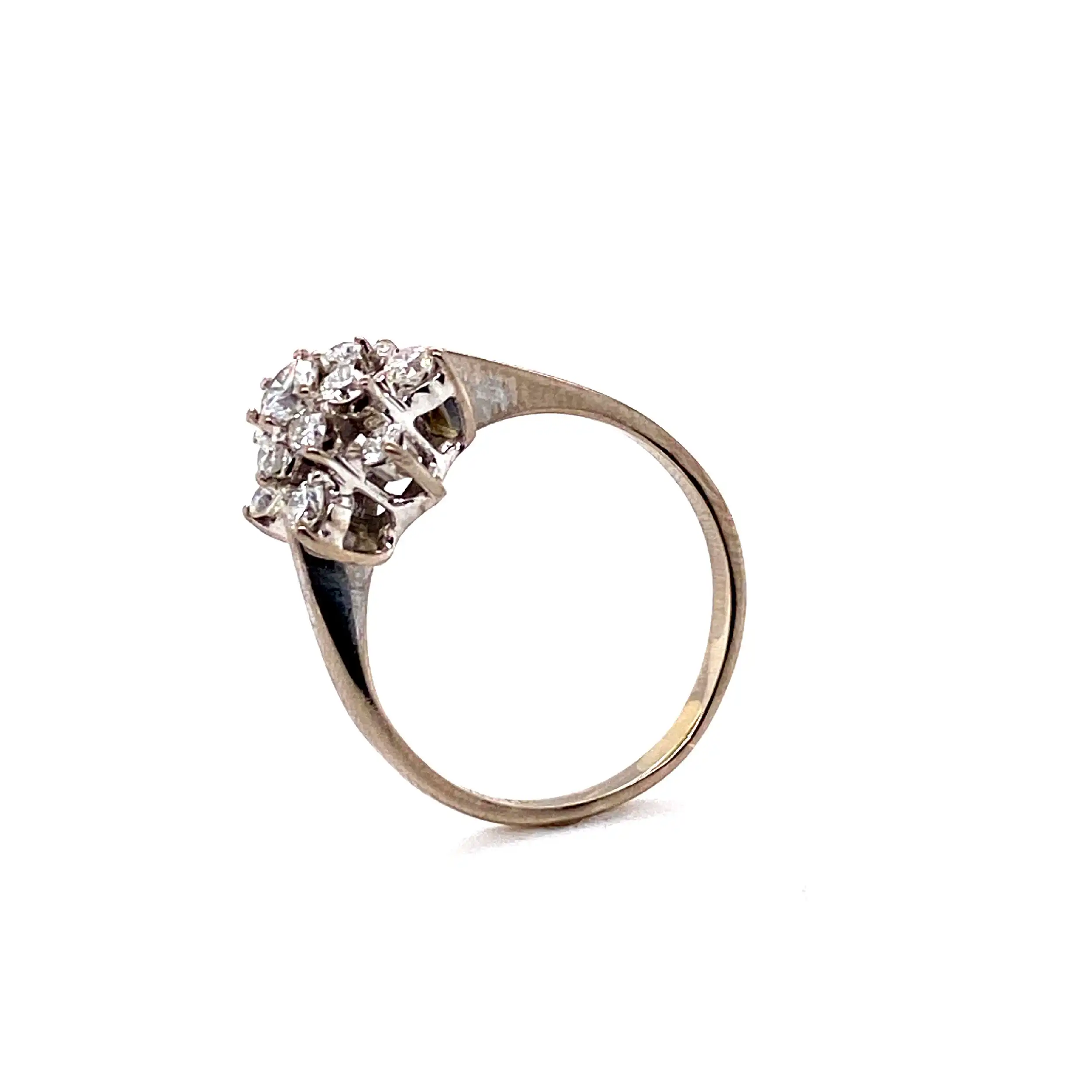 Ring Weißgold mit Brillanten Ring Weißgold mit Brillanten
