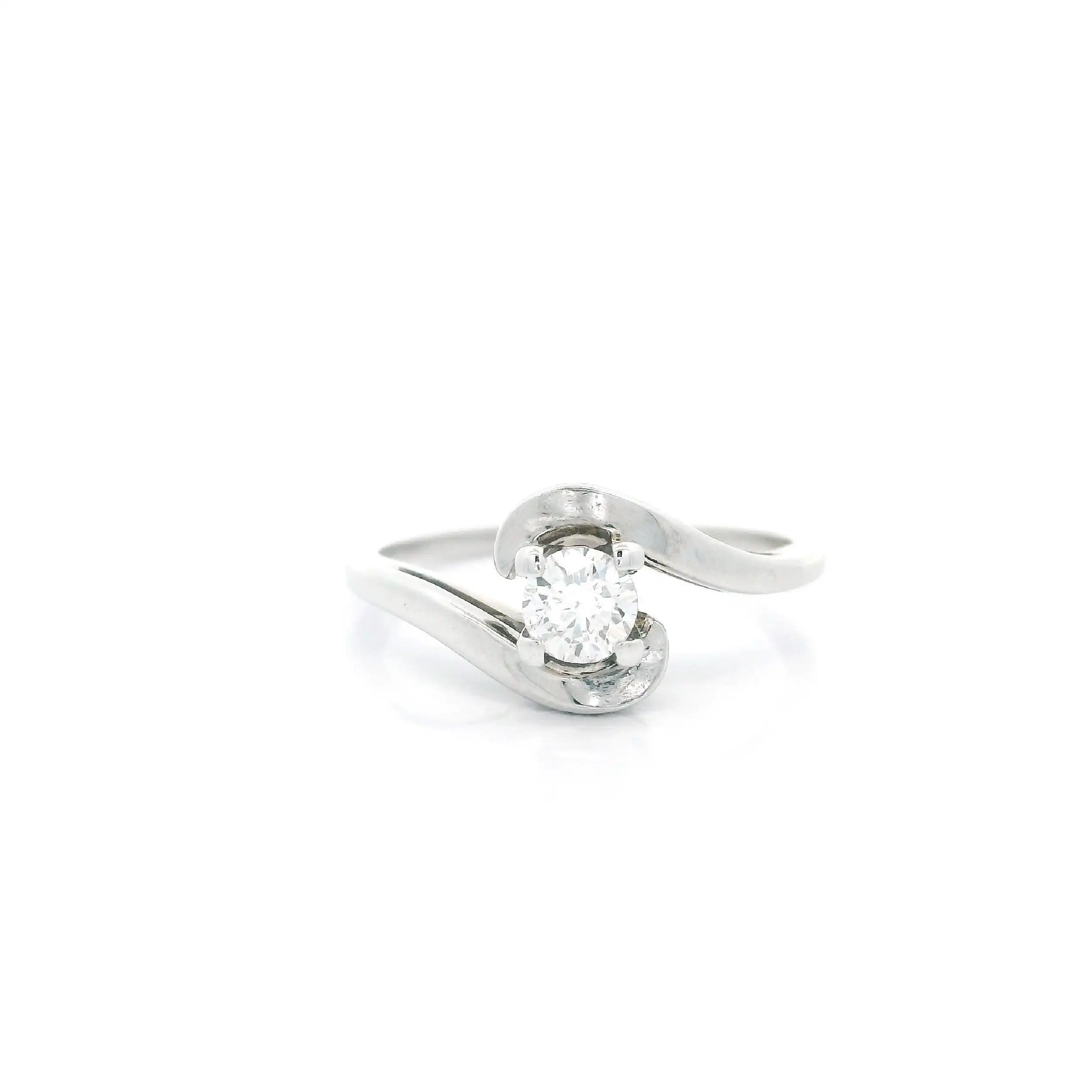 Ring Weißgold mit Brillant