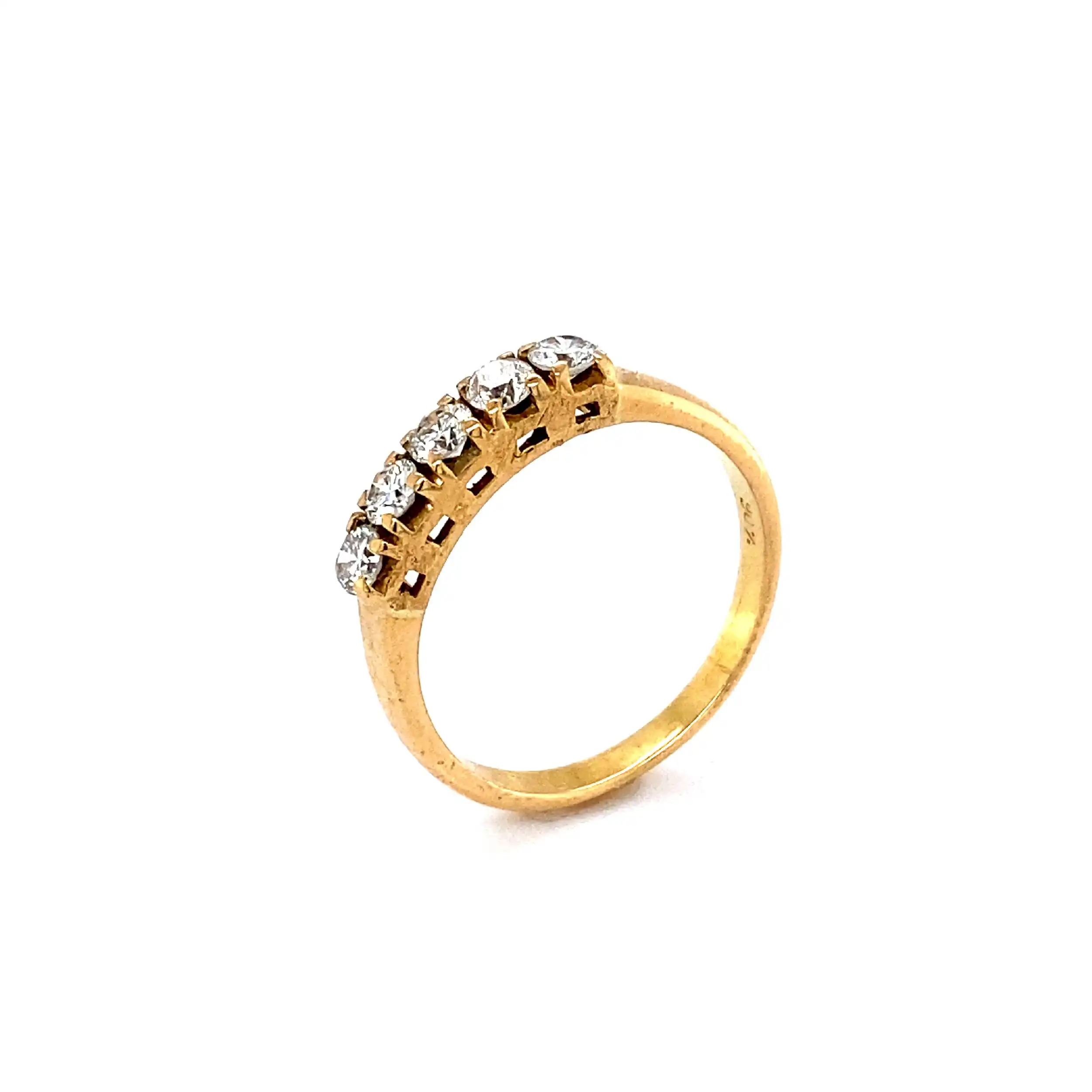 Ring Gelbgold mit Brillanten Ring Gelbgold mit Brillanten