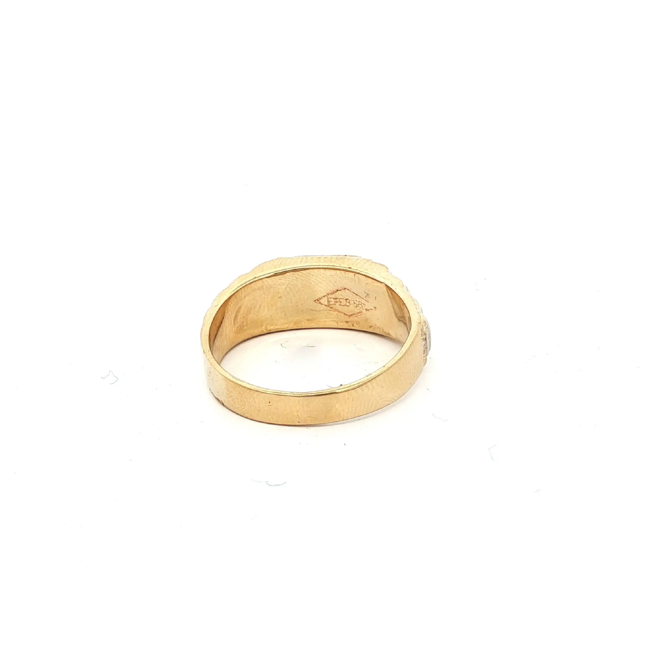 Ring Bicolor mit Zirkonia