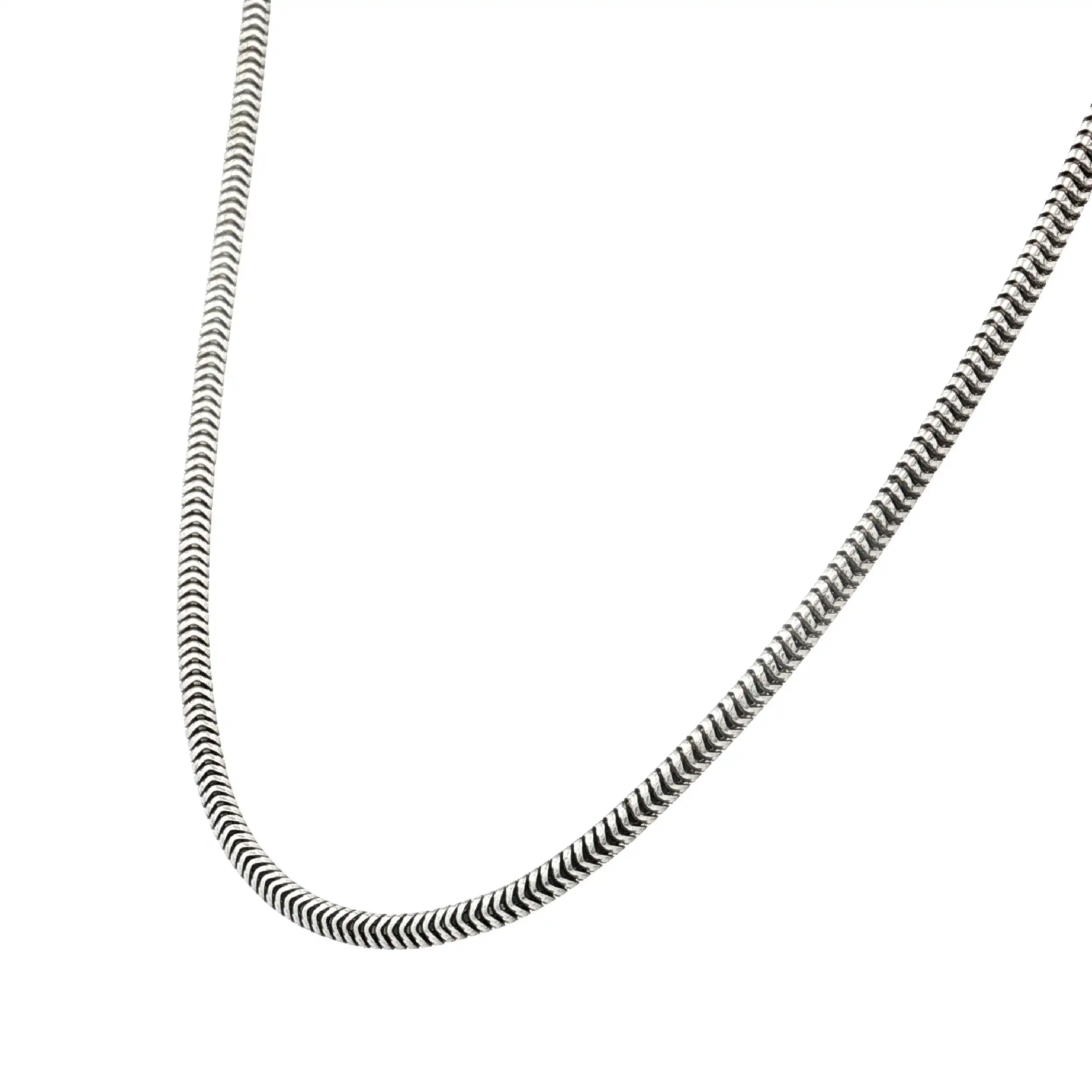 Schlangenkette Silber