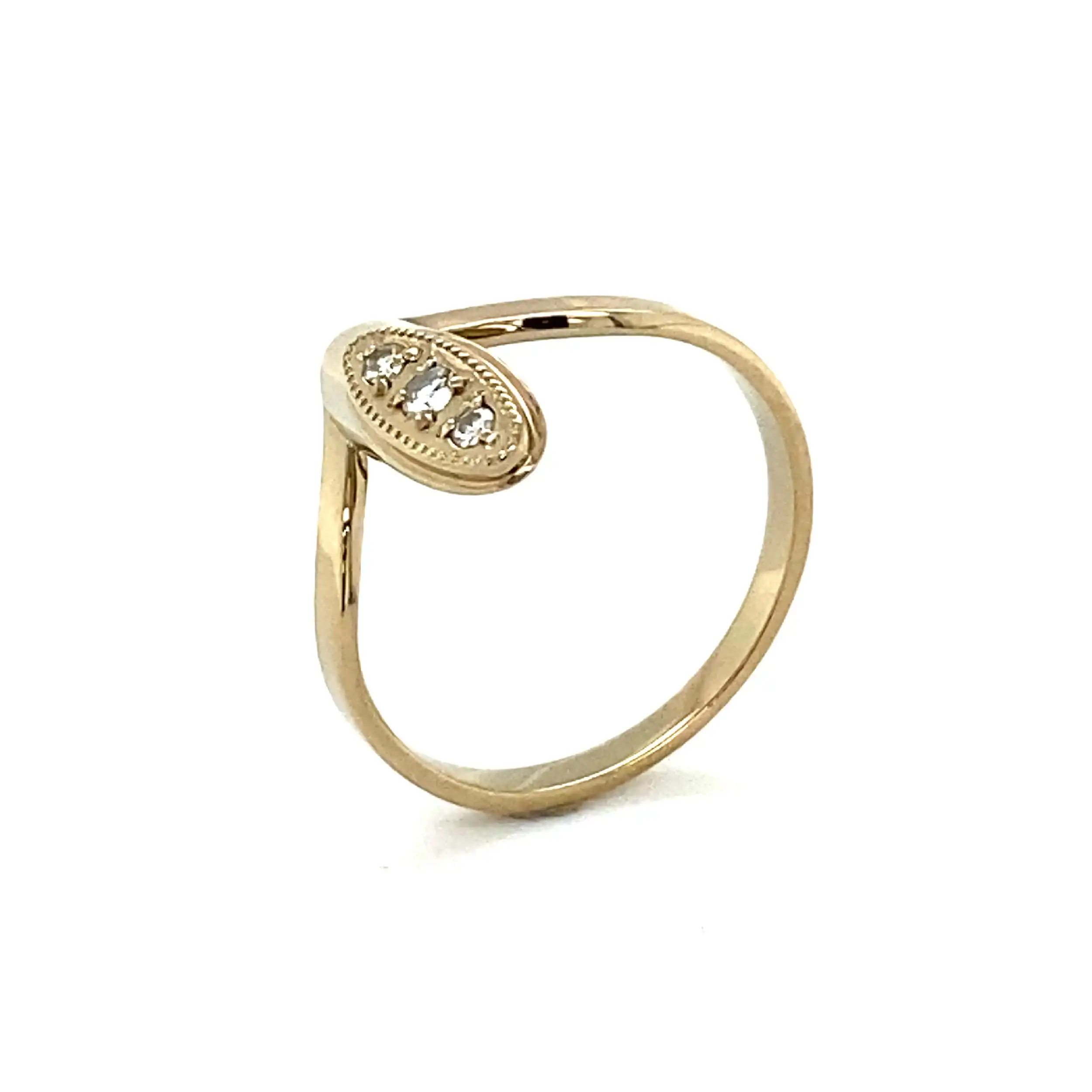 Ring Roségold mit Diamanten