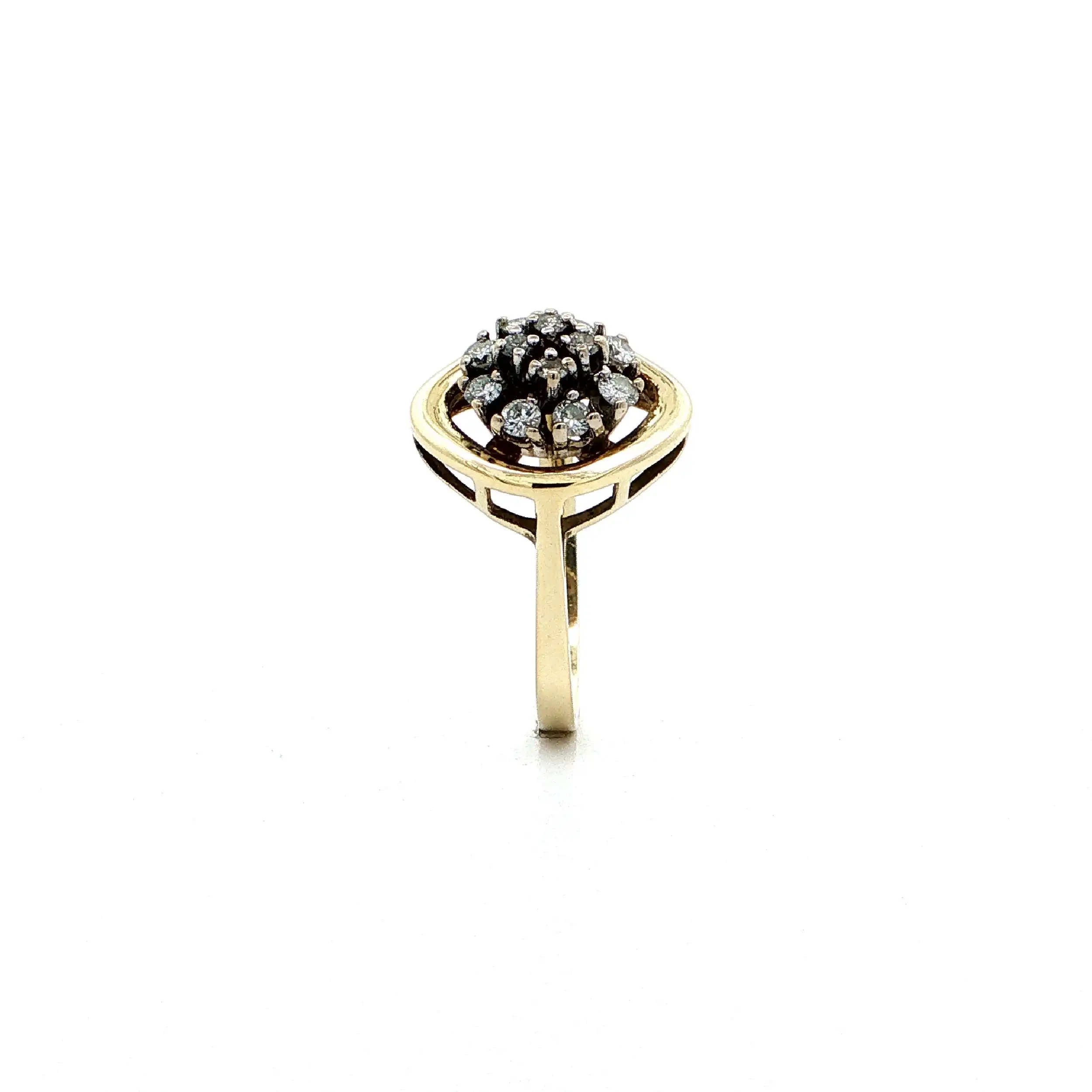 Ring Gelbgold mit Brillanten Ring Gelbgold mit Brillanten